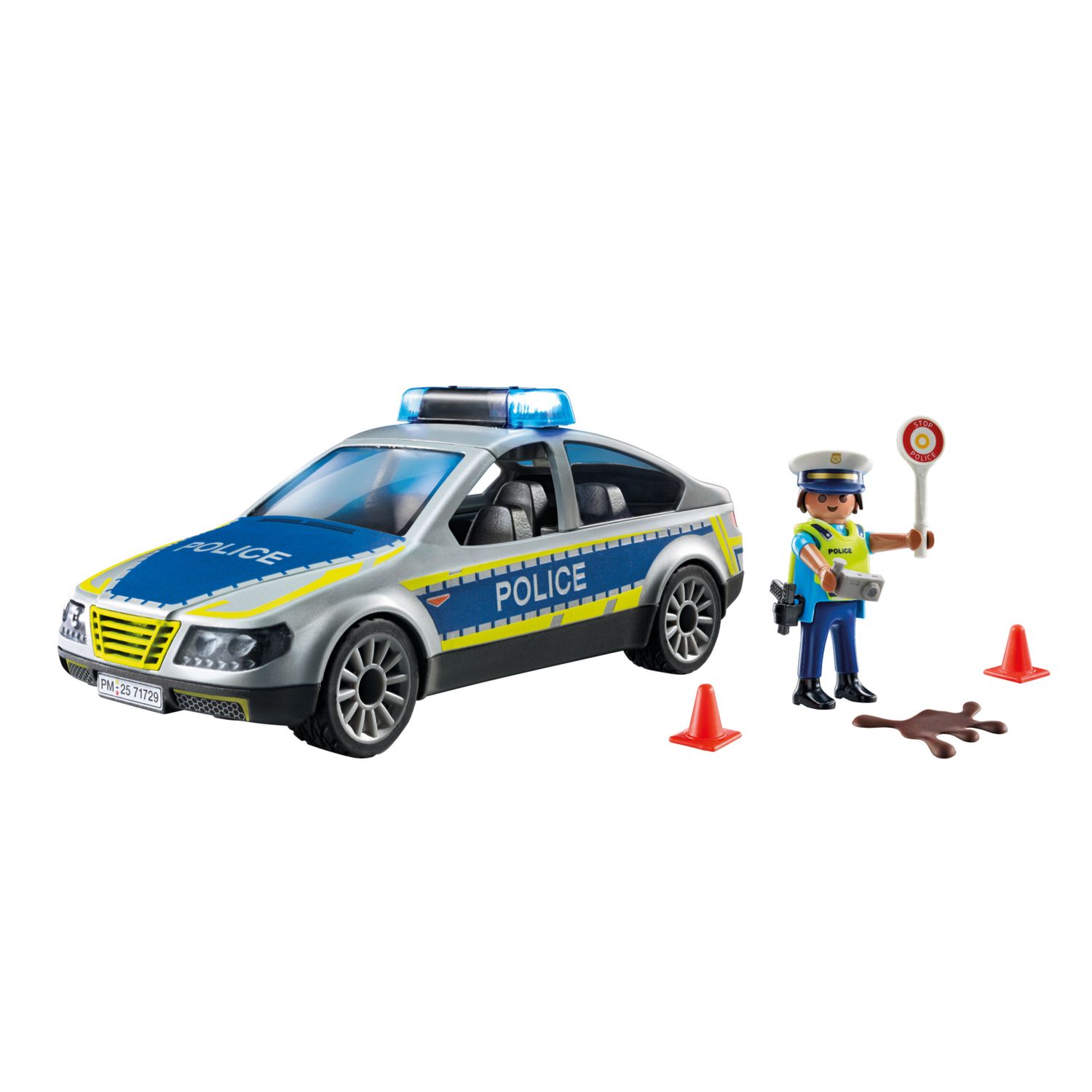 Playmobil action heroes 71729 - auto della polizia per bambini dai 4 anni - Playmobil