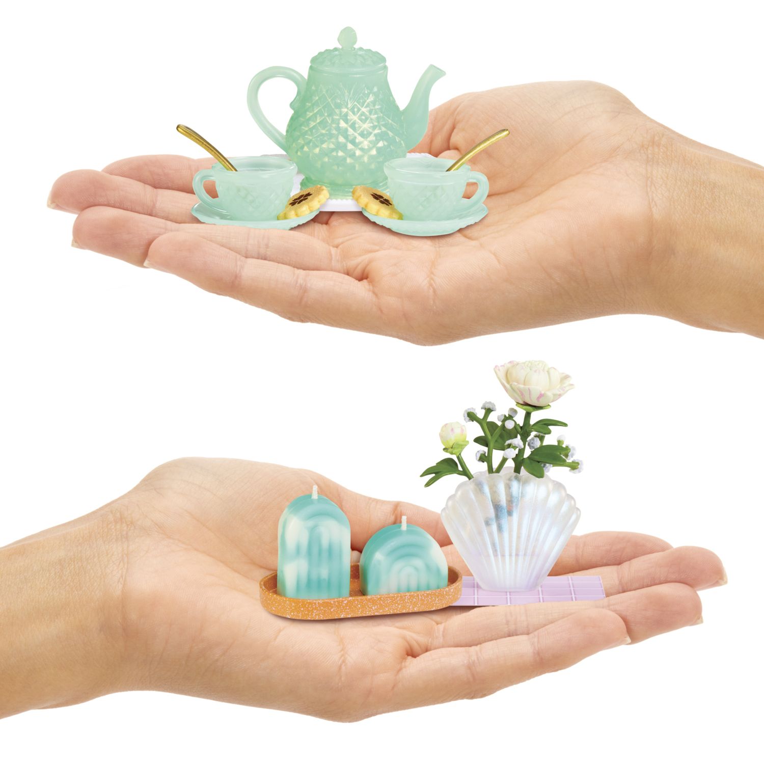 Mga’s miniverse make it mini lifestyle s2 - mini oggetti da collezione sorpresa, fai da te in resina: teiere, tazze, candele, vasi, 8+ - MINIVERSE MGA