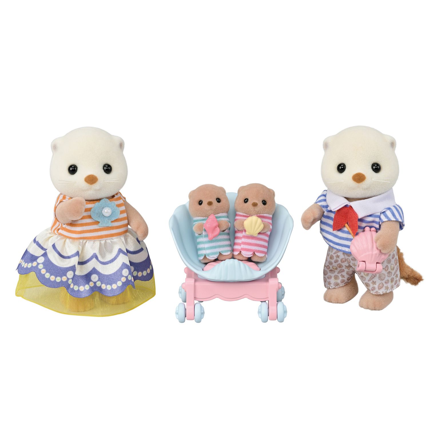 Sylvanian families famiglia lontra marina - personaggi - SYLVANIAN FAMILIES