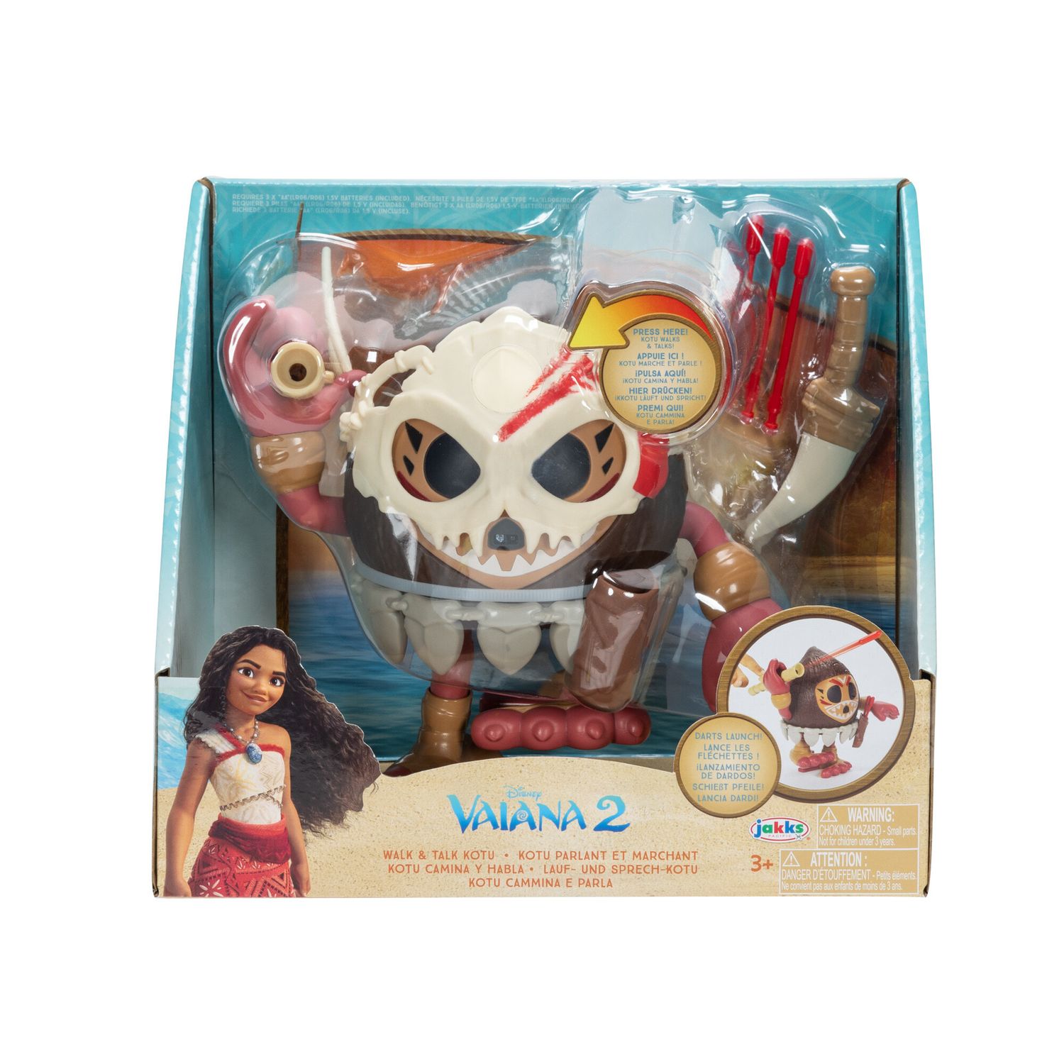 Kakamora kotu parlante - personaggio ufficiale oceania 2 - Disney