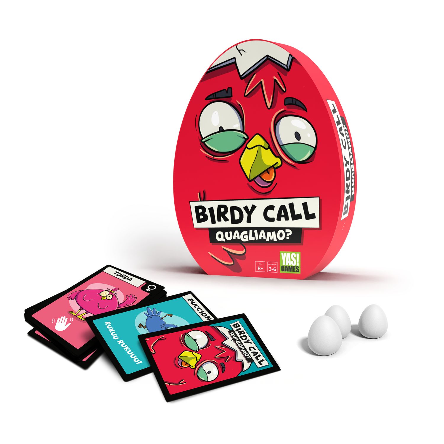 Birdy call -  yas!games - party game italiano - 8+ anni - YAS GAME