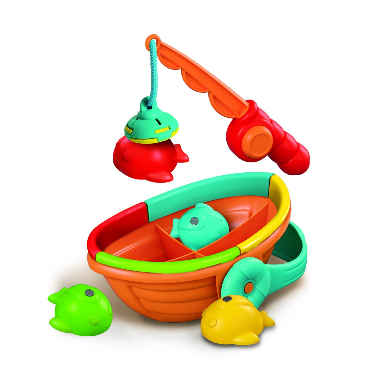 Baby clementoni - think & play - colour fishing - 17513 - BABY CLEMENTONI