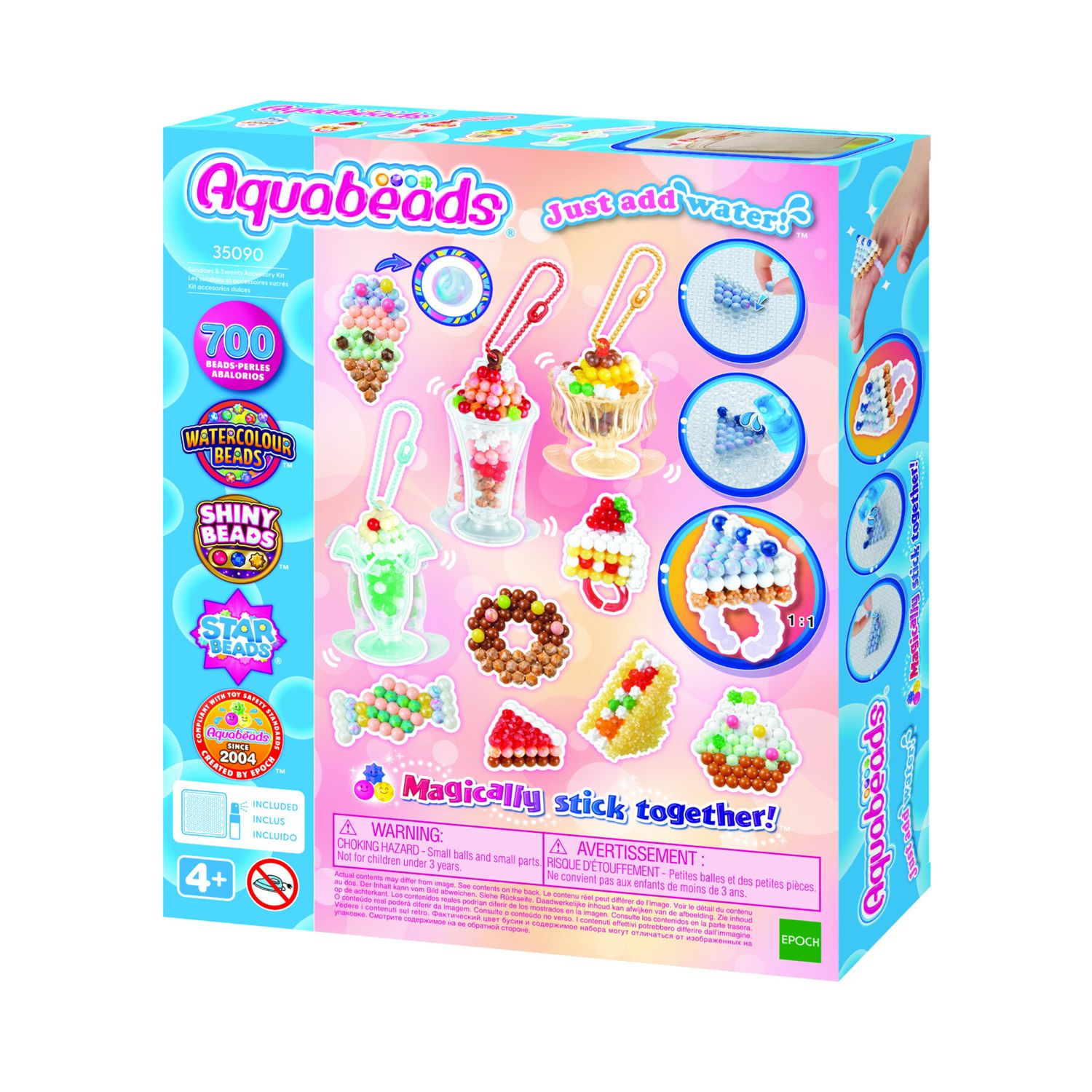 Aquabeads -  kit per accessori dolci - set completo - AQUABEADS