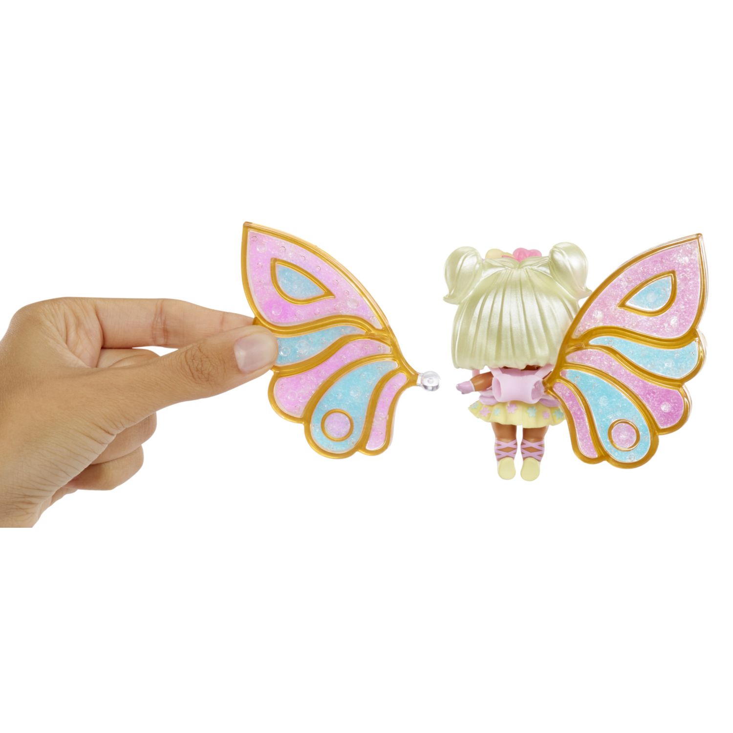 L.o.l. surprise! fairies tots - include 1 bambola, confezione sorpresa, 8 bambole da collezionare, ali da fata personalizzabili - L.O.L SURPRISE