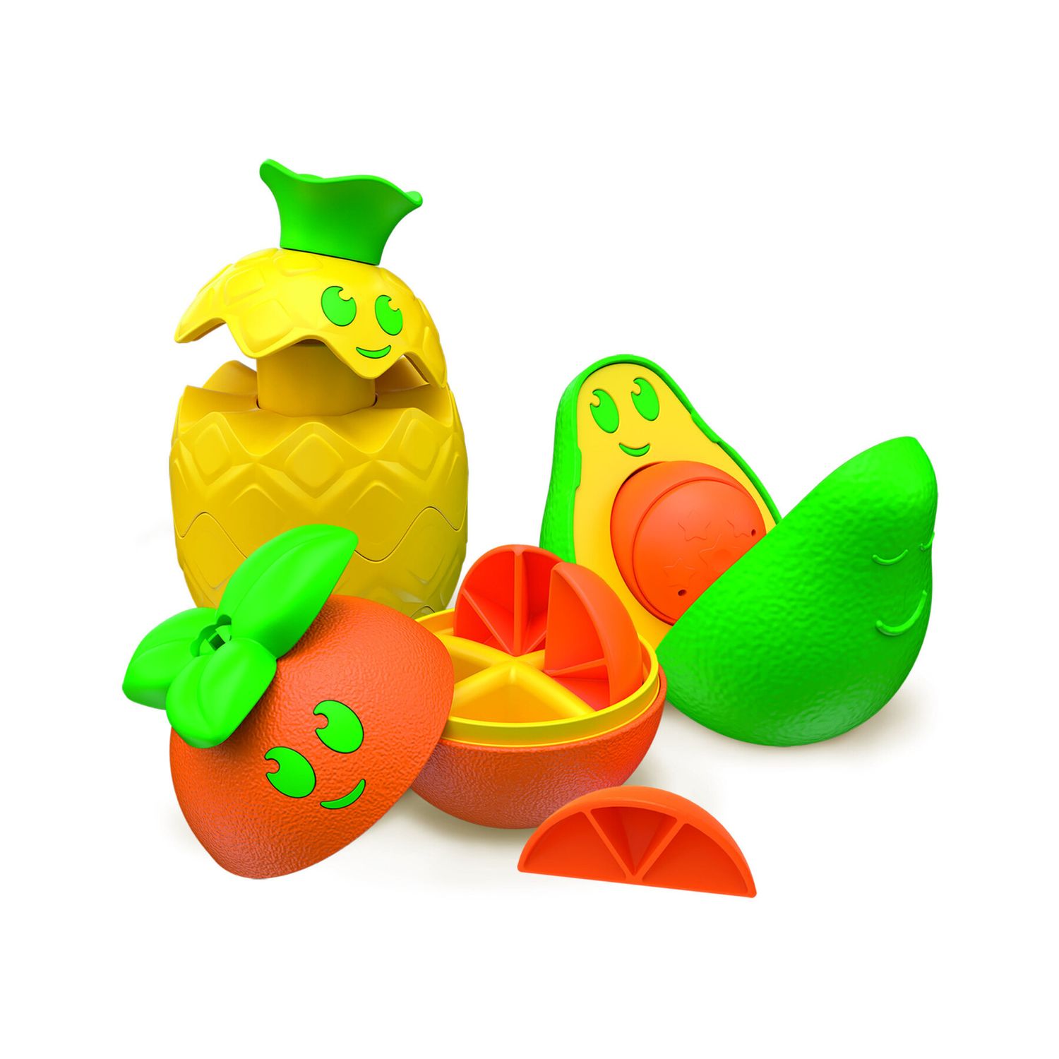 Baby clementoni - think & play - fruit puzzle - 17512 - BABY CLEMENTONI