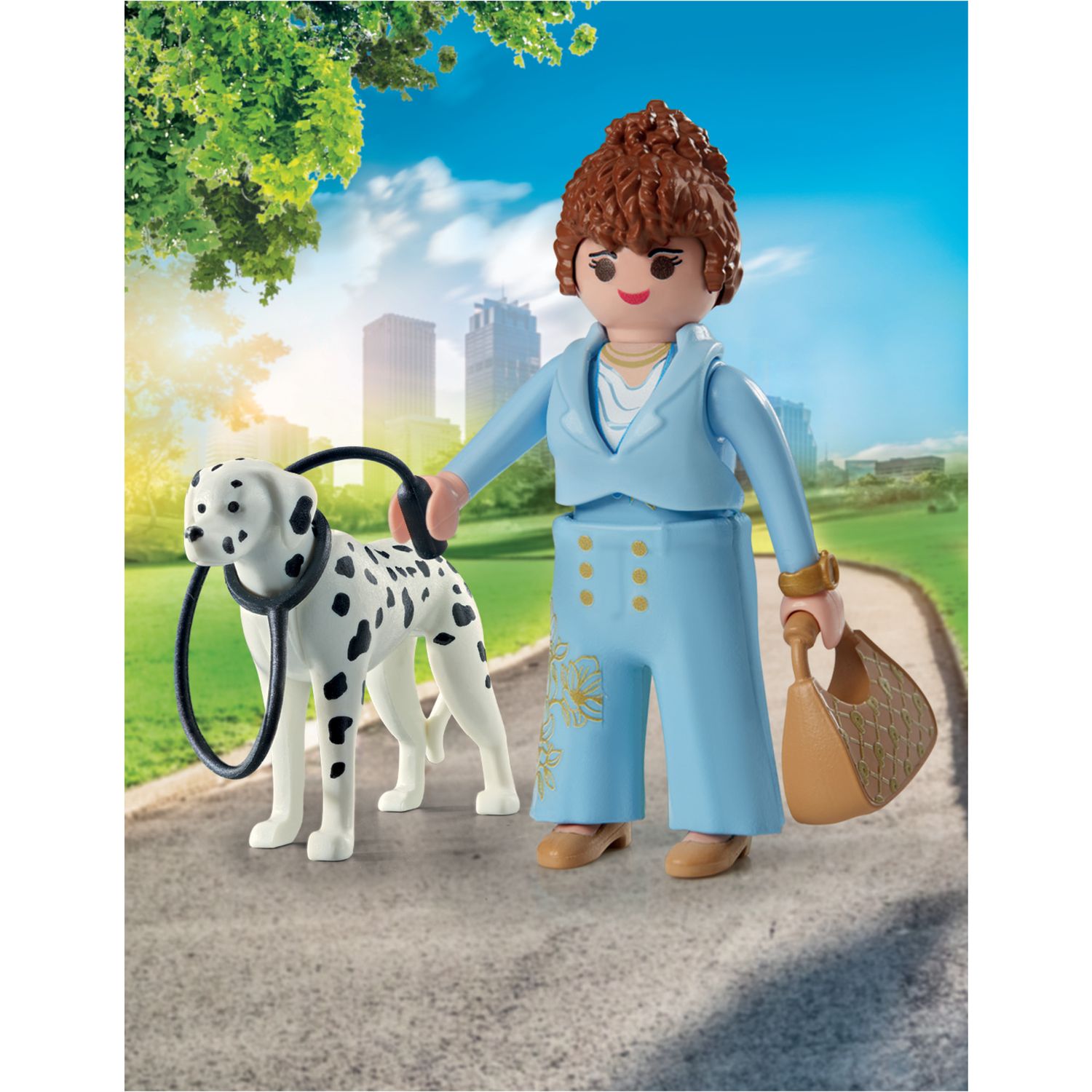 Playmobil my life 71736 dalmata con personaggio - 4+ anni - Playmobil