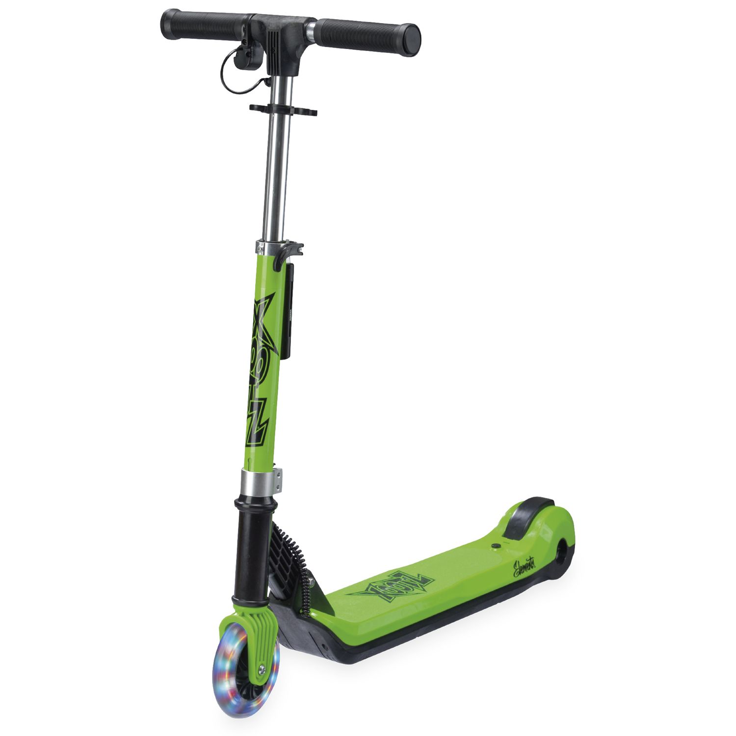 Monopattino elettrico 12v pieghevole con led, freno posteriore, pedana antiscivolo, autonomia 60 min, velocità 8 km/h, max 50 kg - SUN&SPORT