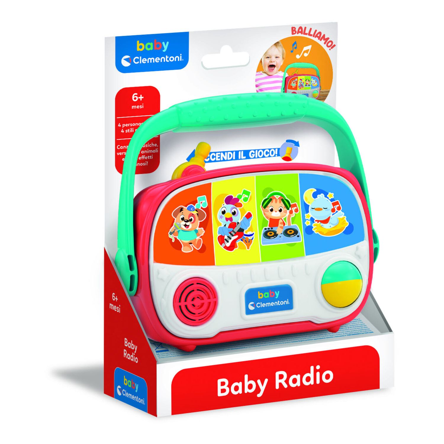 Baby clementoni - baby radio - 17541 - BABY CLEMENTONI