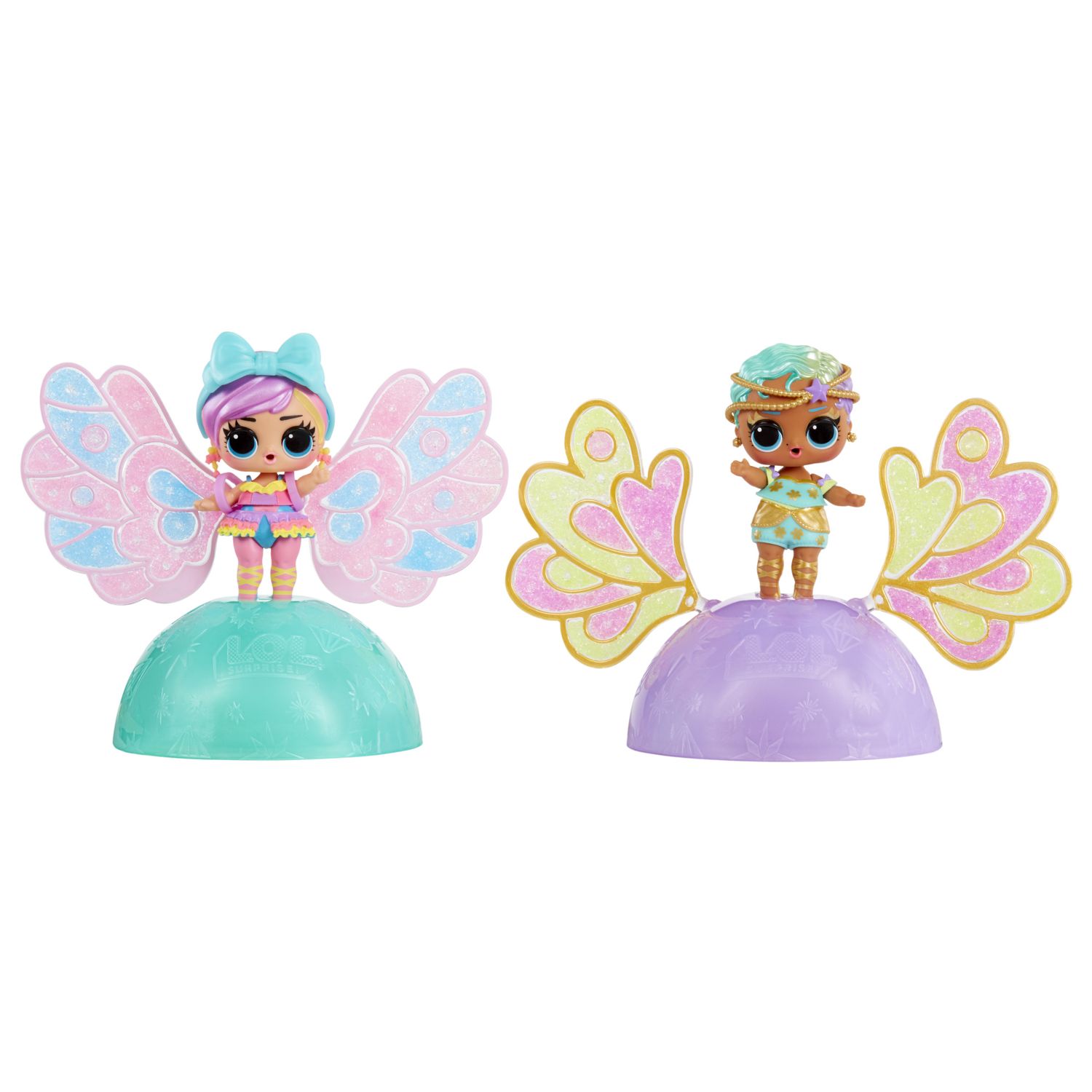 L.o.l. surprise! fairies tots - include 1 bambola, confezione sorpresa, 8 bambole da collezionare, ali da fata personalizzabili - L.O.L SURPRISE