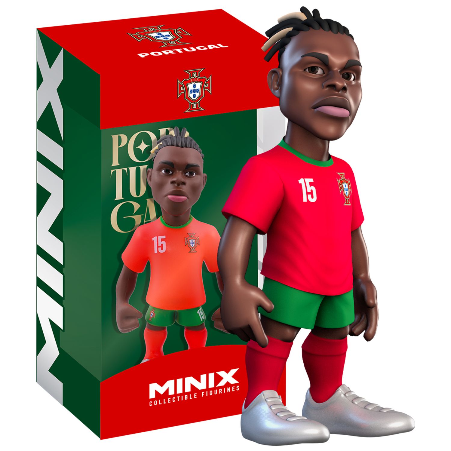 Minix collectible figurines - rafael leao - portogallo - 
