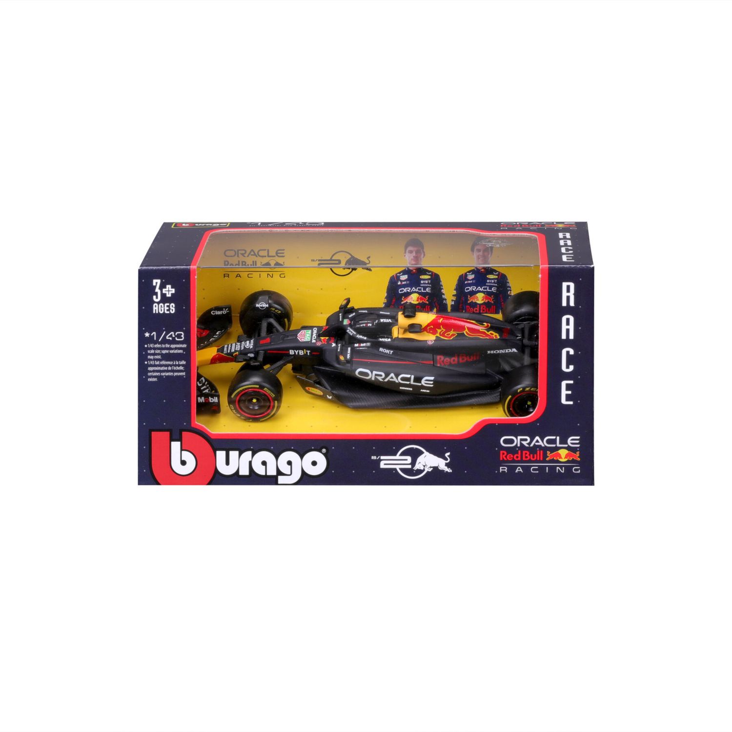 Auto burago red bull racing rb20 2024 #1 verstappen - scala 1:43 - BBURAGO