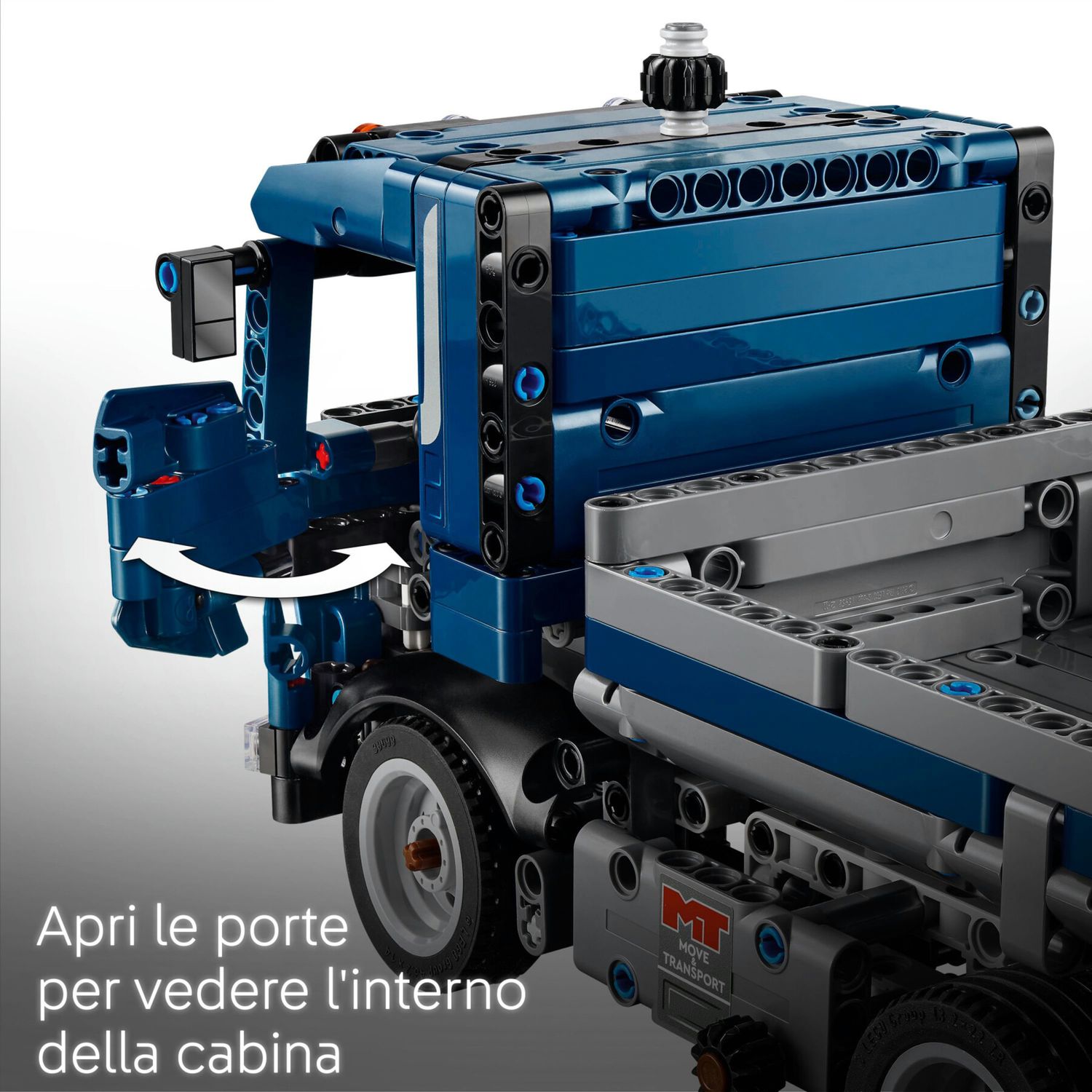 Lego technic 42203 autocarro con cassone ribaltabile - camion giocattolo con sterzo e funzioni - modellino per bambini 9+ - LEGO TECHNIC, Lego