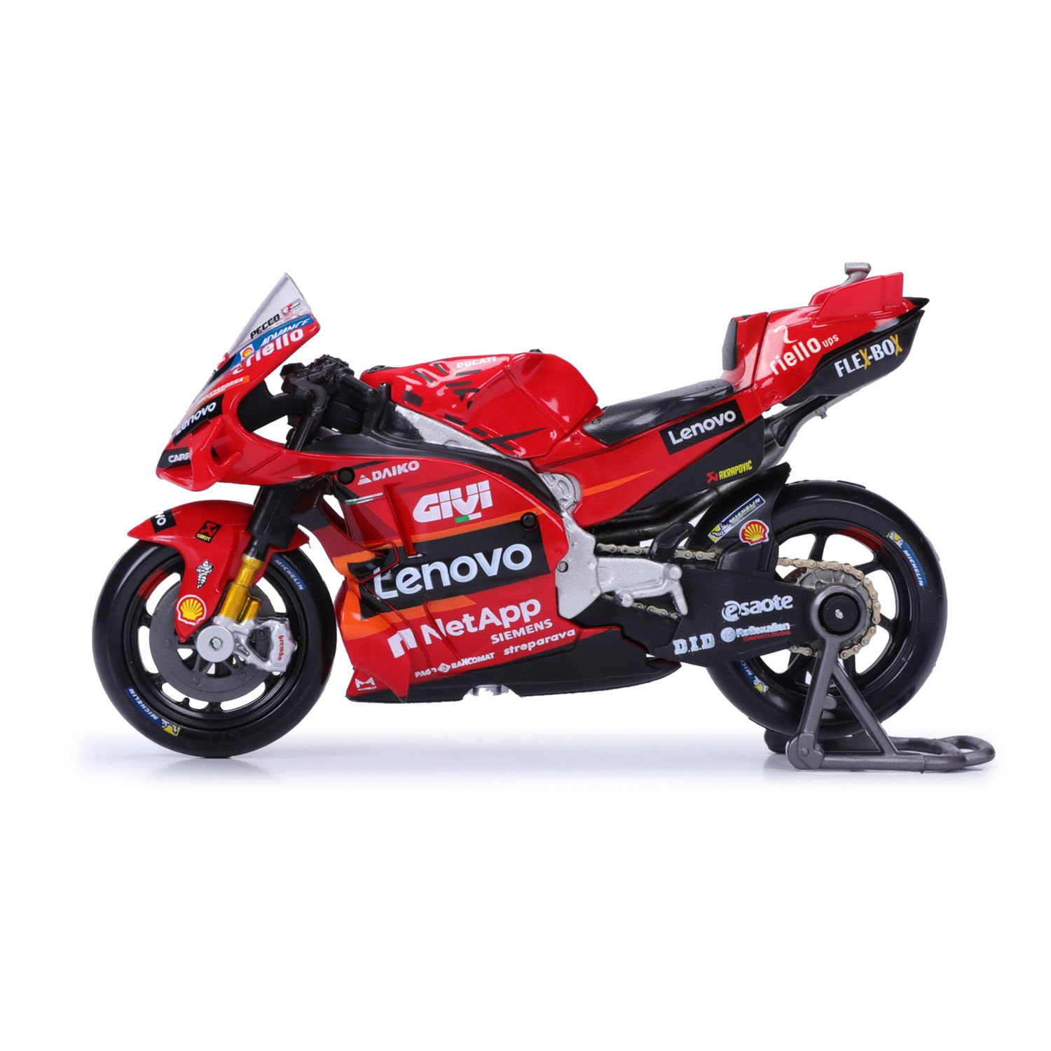 Moto gp ducati lenovo team 2023 bagnaia #1 - scala 1:18 - BBURAGO