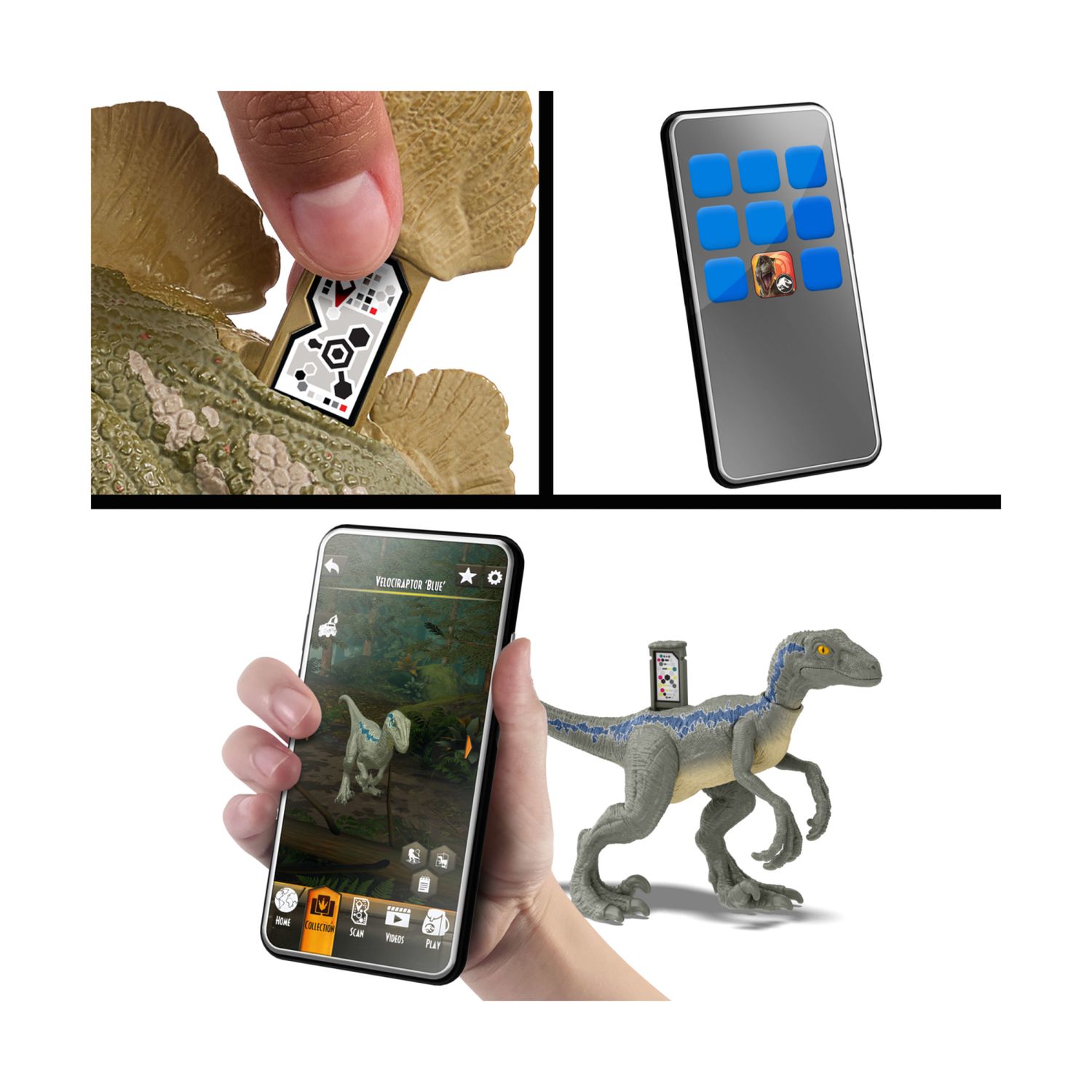 Mattel jurassic world - terizinosauro attacca e ruggisci, dinosauro con azione d'attacco, ruggito ed effetti sonori - Jurassic World