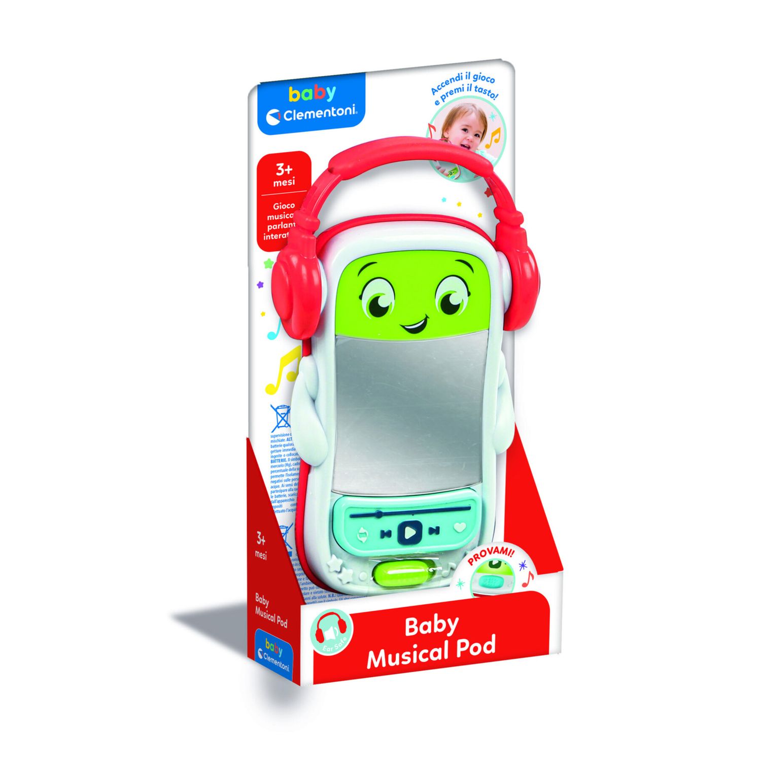 Baby clementoni - baby musical pod - 17542 - BABY CLEMENTONI