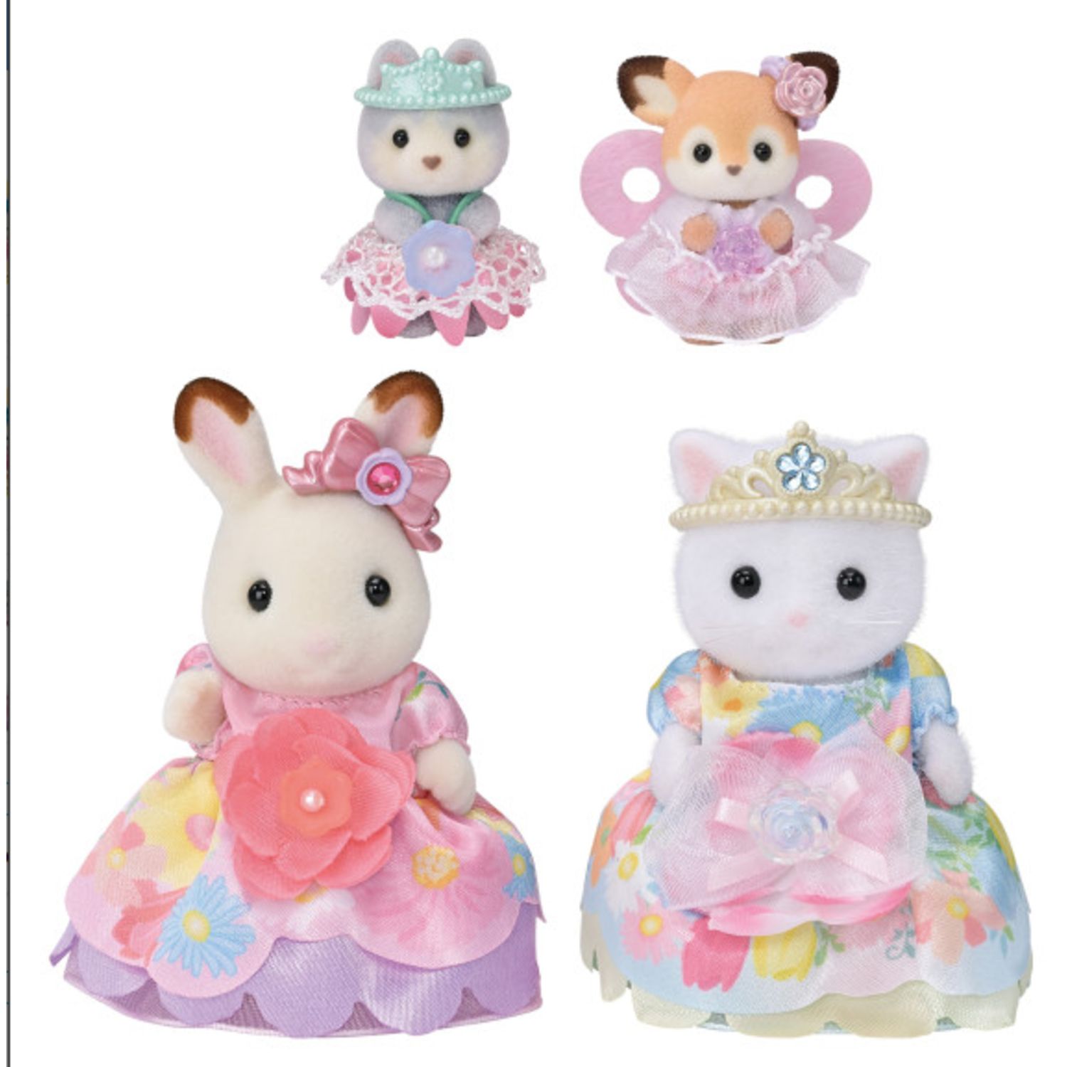 Sylvanian families set principesse in fiore - personaggi collezionabili - SYLVANIAN FAMILIES