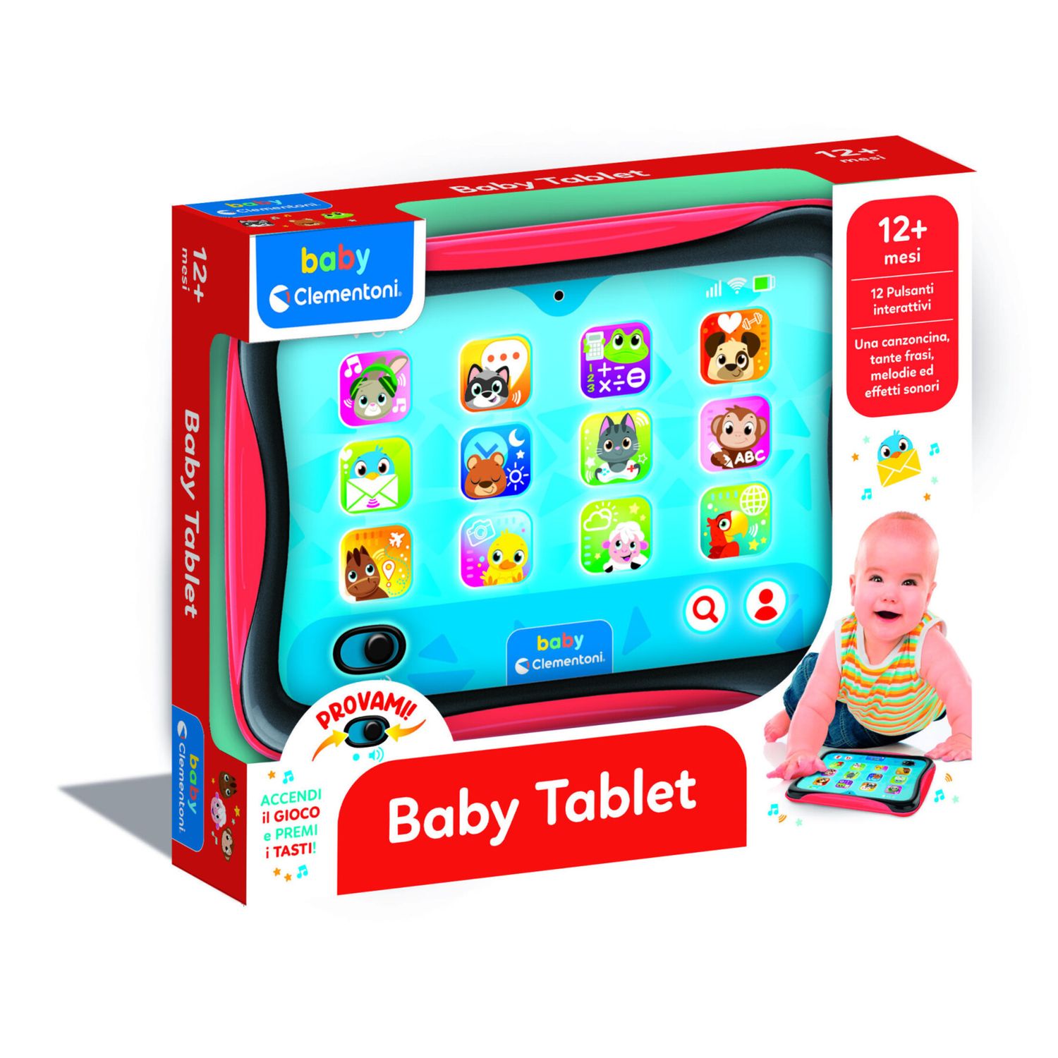 Baby clementoni - baby tablet - 17496 - BABY CLEMENTONI