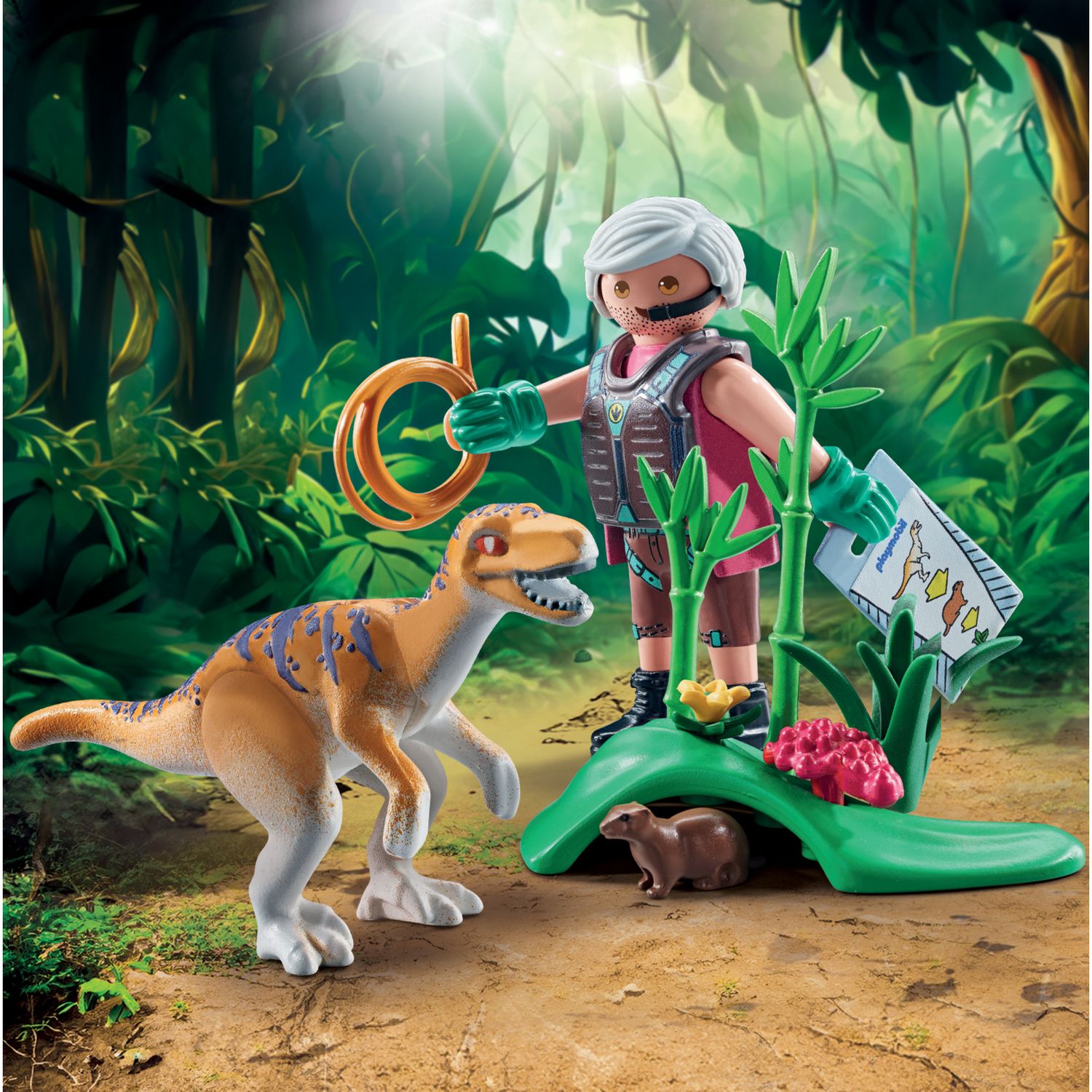 Playmobil dinos 71823 velociraptor - 4+ anni - Playmobil