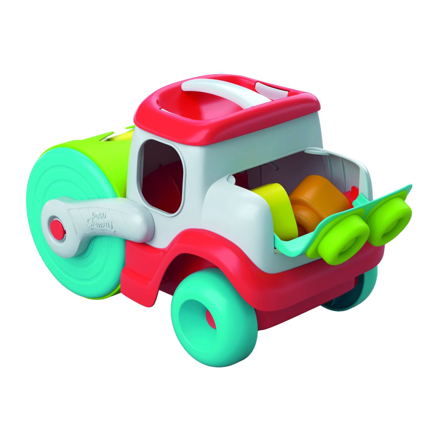 Clemmy - sensory road roller - blocks catcher - 17495 - CLEMMY