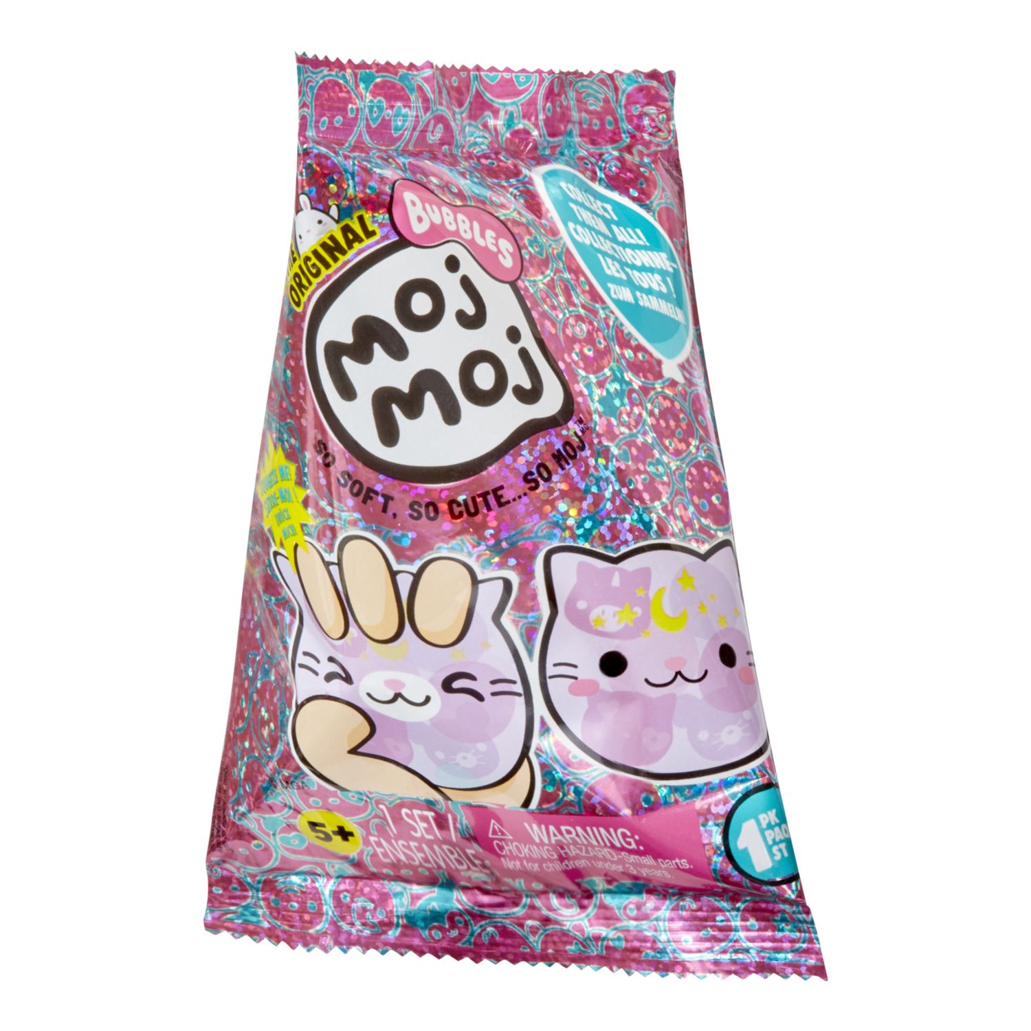 L'originale moj moj bubbles serie 1, personaggio da collezione con confezione sorpresa, asmr, gioco tattile - MOJ MOJ