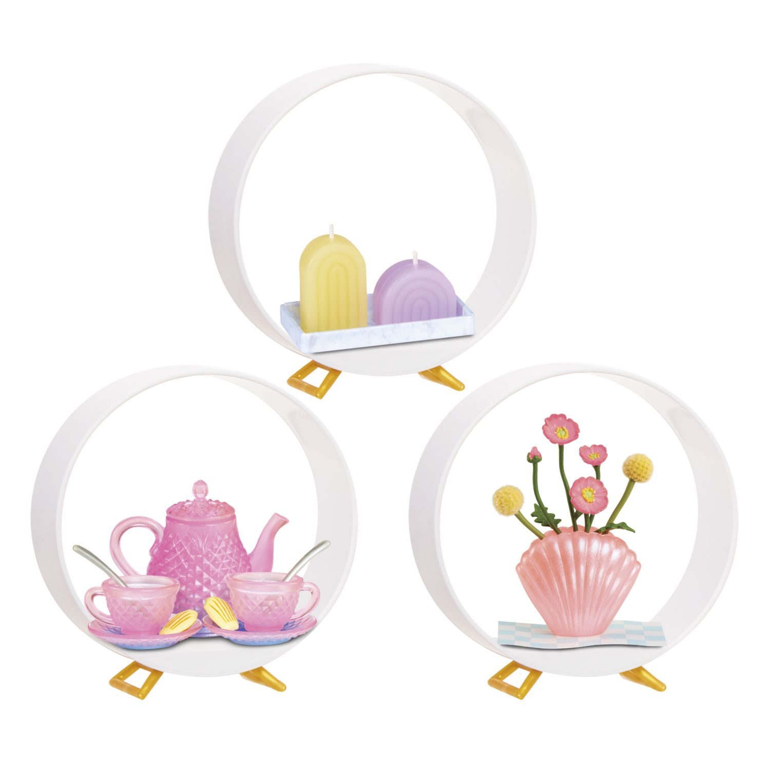 Mga’s miniverse make it mini lifestyle s2 - mini oggetti da collezione sorpresa, fai da te in resina: teiere, tazze, candele, vasi, 8+ - MINIVERSE MGA