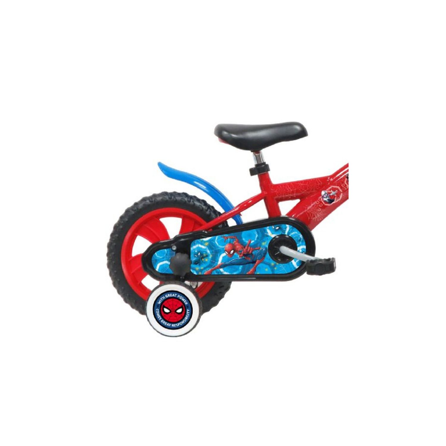 Bicicletta per bambini marvel spiderman 12" - perfetta per i piccoli eroi - Spiderman