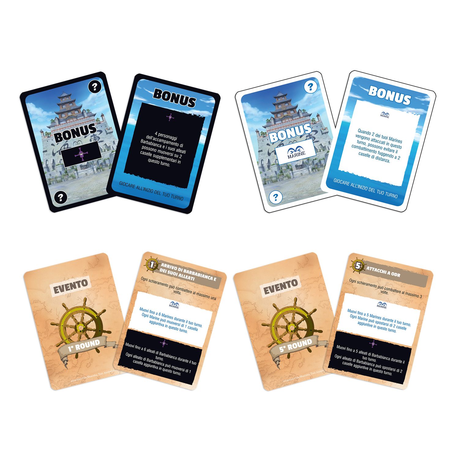 One piece assalto a marineford - inizia l'avventura! - gioco da tavolo -  3-6 giocatori - 7+ anni - ONE PIECE