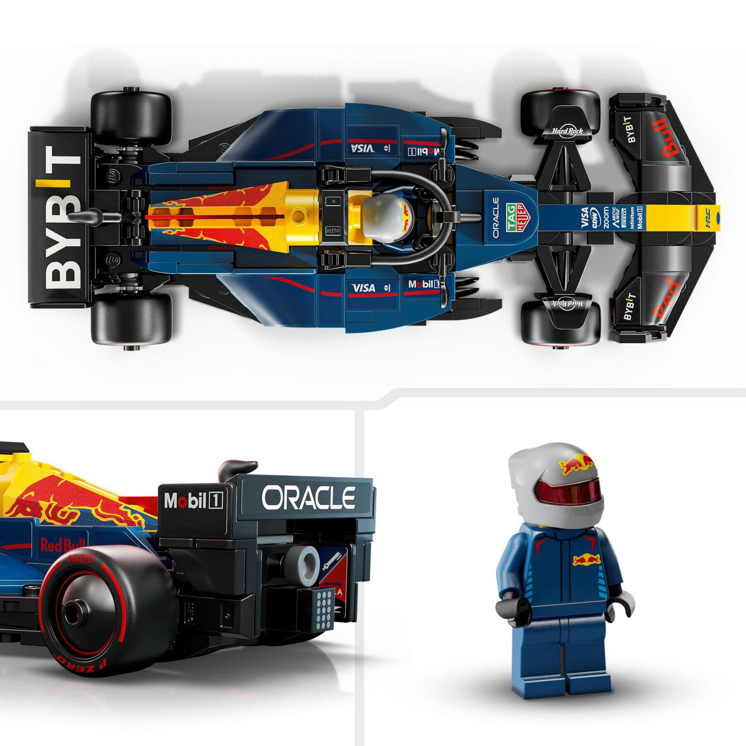 Lego speed champions 77243 auto da corsa f1 oracle red bull racing rb20 macchina da collezione, regalo uomo, donna e adulti - LEGO SPEED CHAMPIONS, Lego