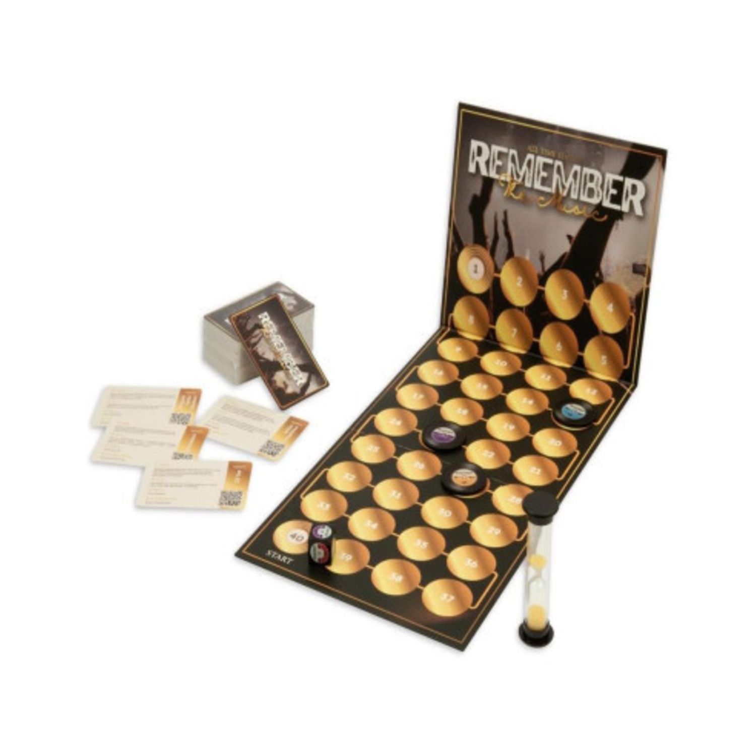 Remember the music: il gioco musicale con 300 artisti, quiz e qrcode spotify - 2-6 giocatori - 12+ - 3D MAGIC