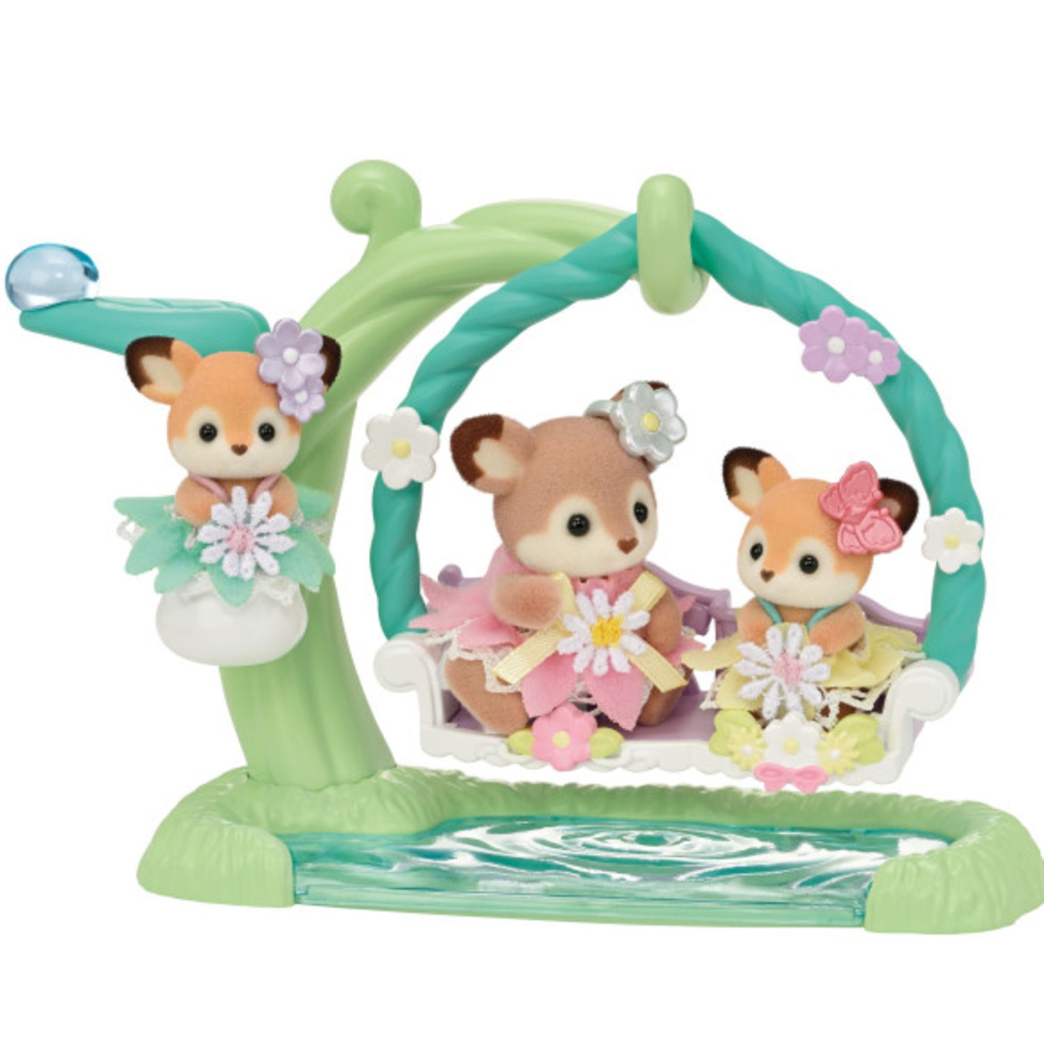Sylvanian families bebè cervo altalena floreale - personaggi collezionabili - SYLVANIAN FAMILIES