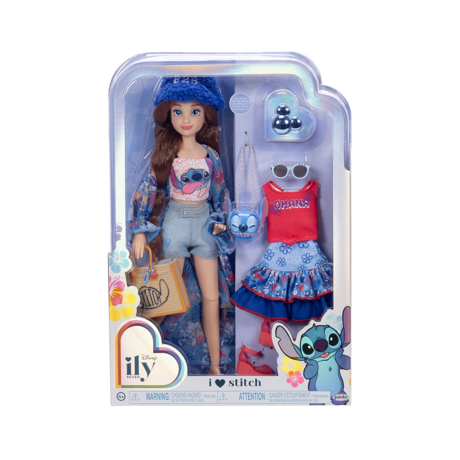 Bambola disney ily ispirata a stitch - articolata con vestitino - Disney, Disney Stitch