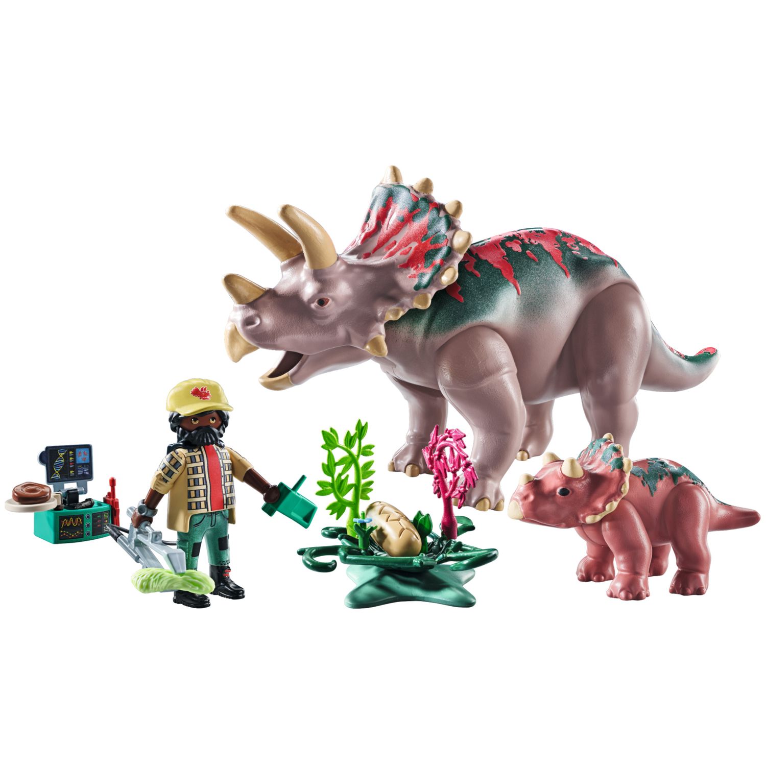 Playmobil dinos 71821 triceratopo e cucciolo - 4+ anni - Playmobil