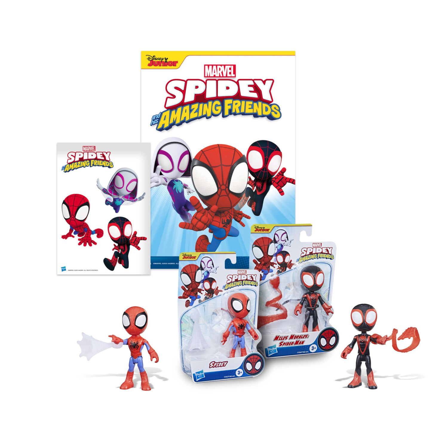 Sorpresovo spidey - sorpresa con 2 personaggi, adesivi e poster - regalo pasqua per bambini - 4+ - SPIDEY