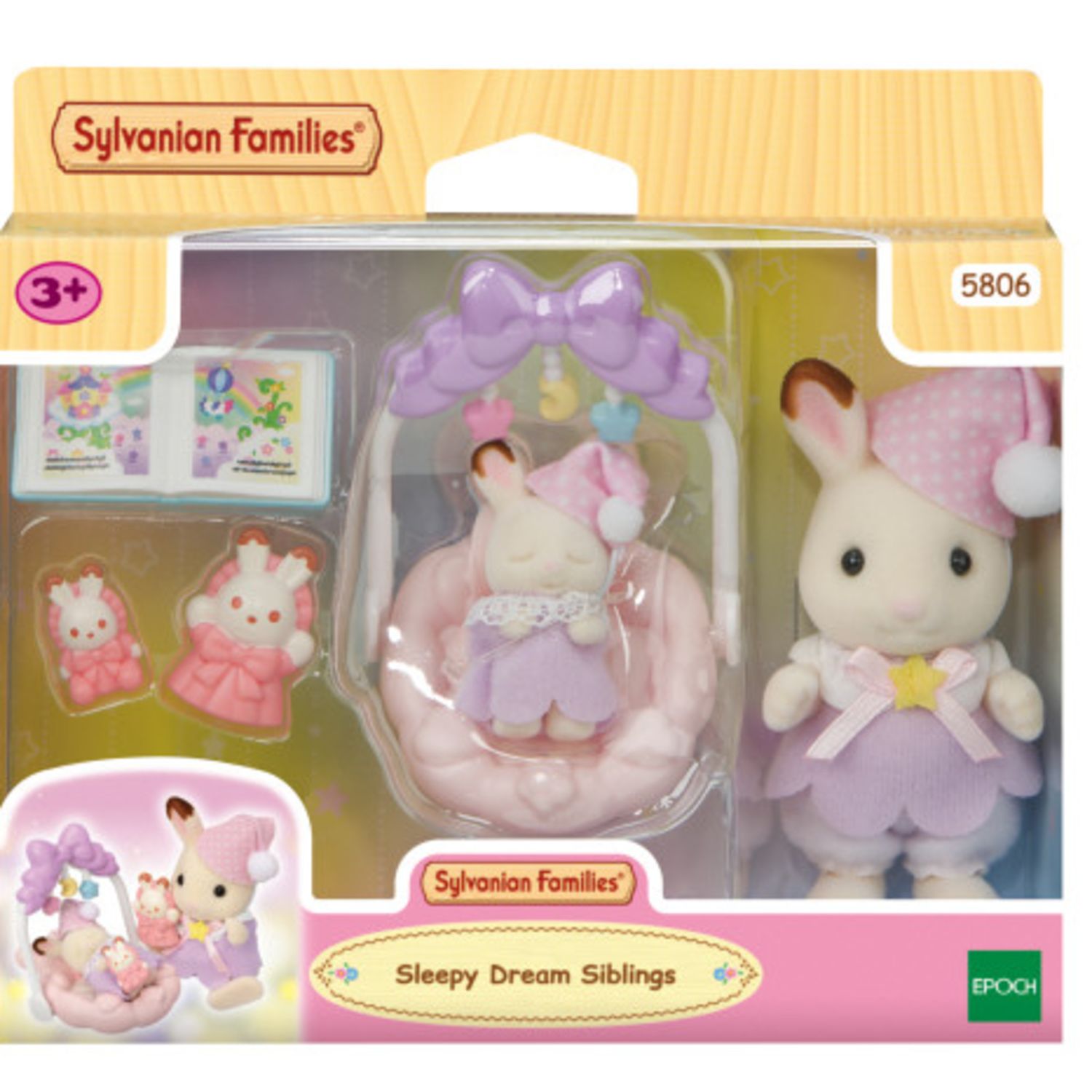 Sylvanian families fratellini sogni d'oro - personaggi collezionabili - SYLVANIAN FAMILIES
