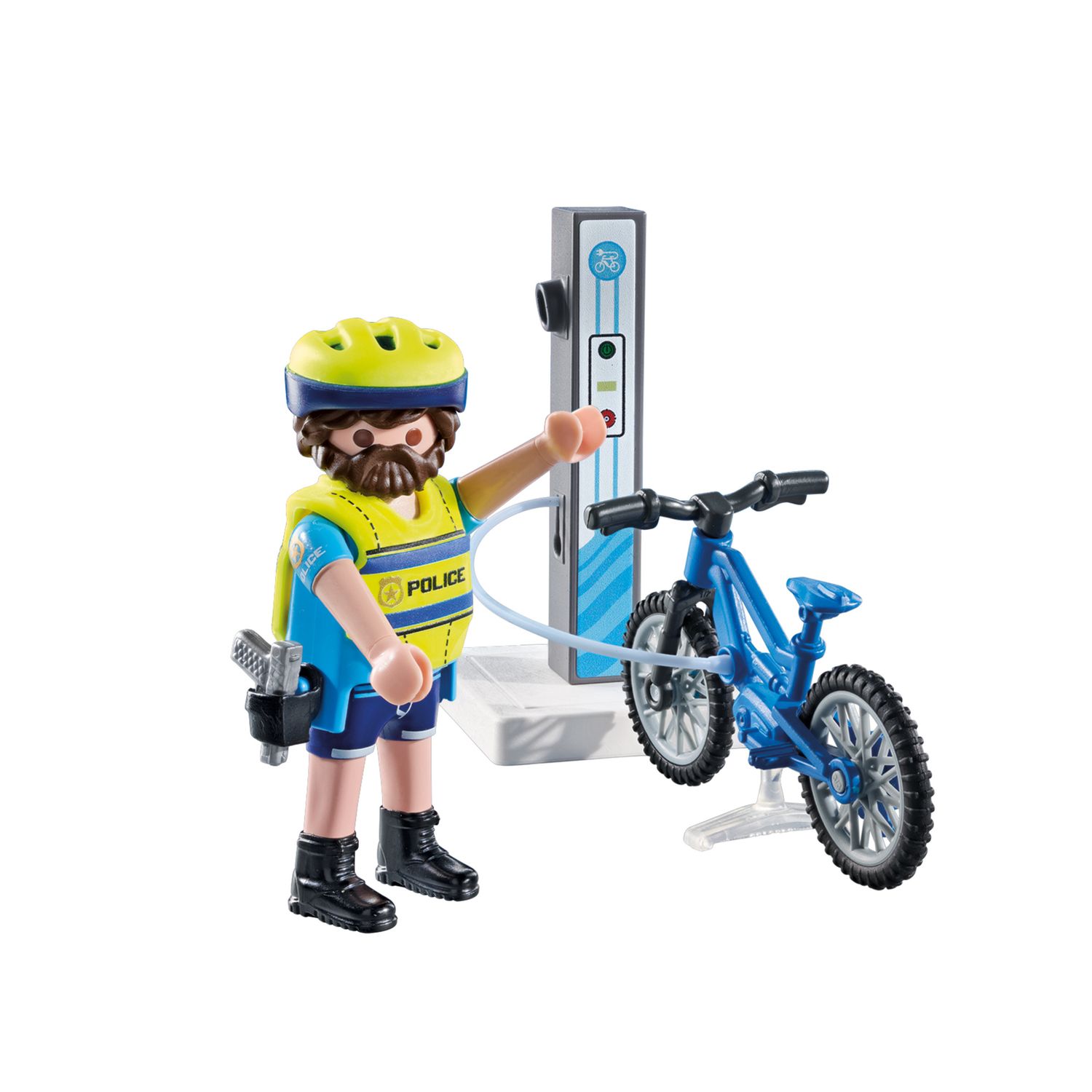 Playmobil action heroes 71732 poliziotto in bicicletta - 4+ anni - Playmobil