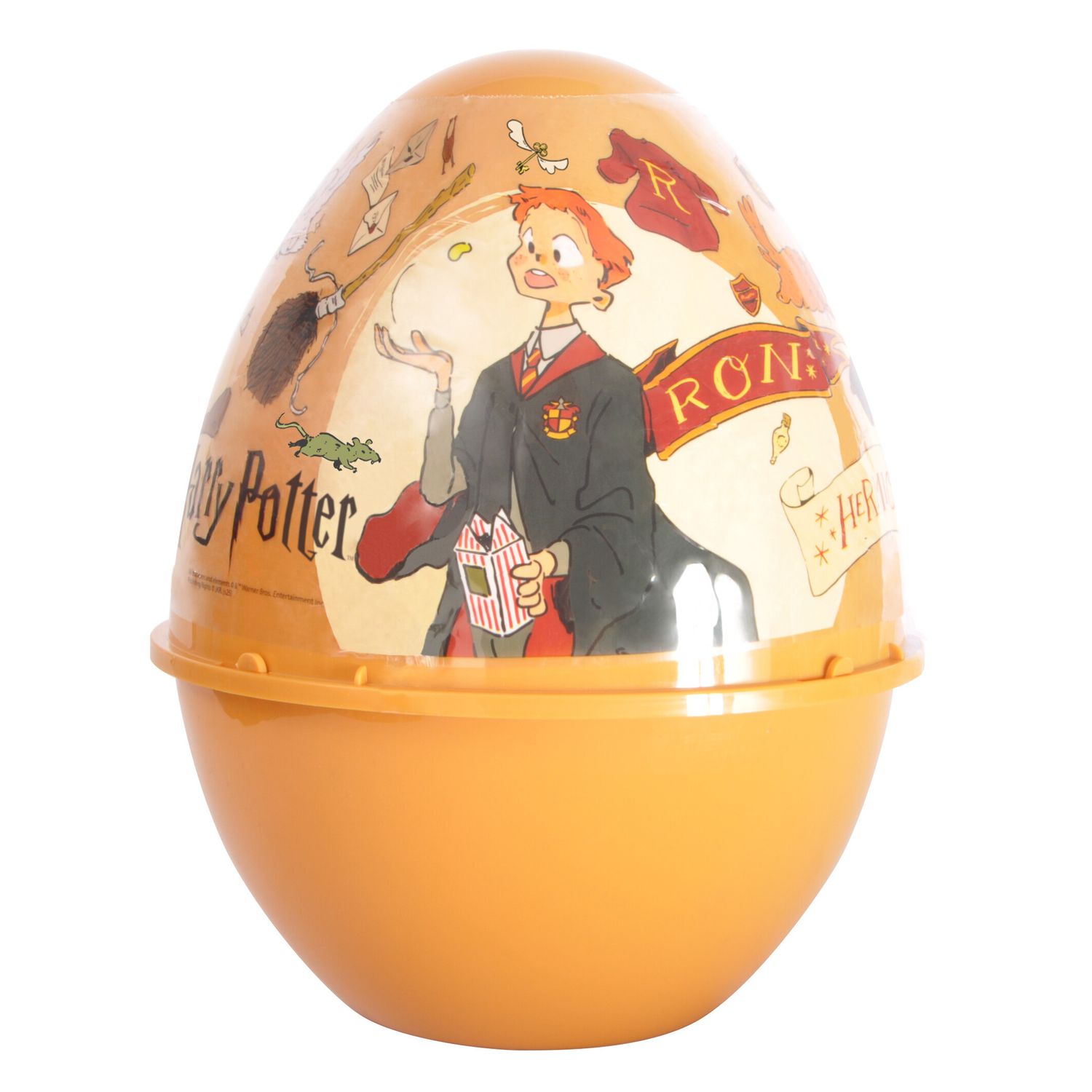 Uovo delle sorprese harry potter - pvc oro con sleeever personalizzato - sorprese magiche - Harry Potter