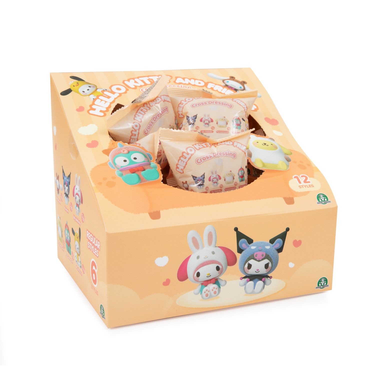 Hello kitty surprise collection bustina singola assortita - personaggi floccati da collezione - Hello Kitty