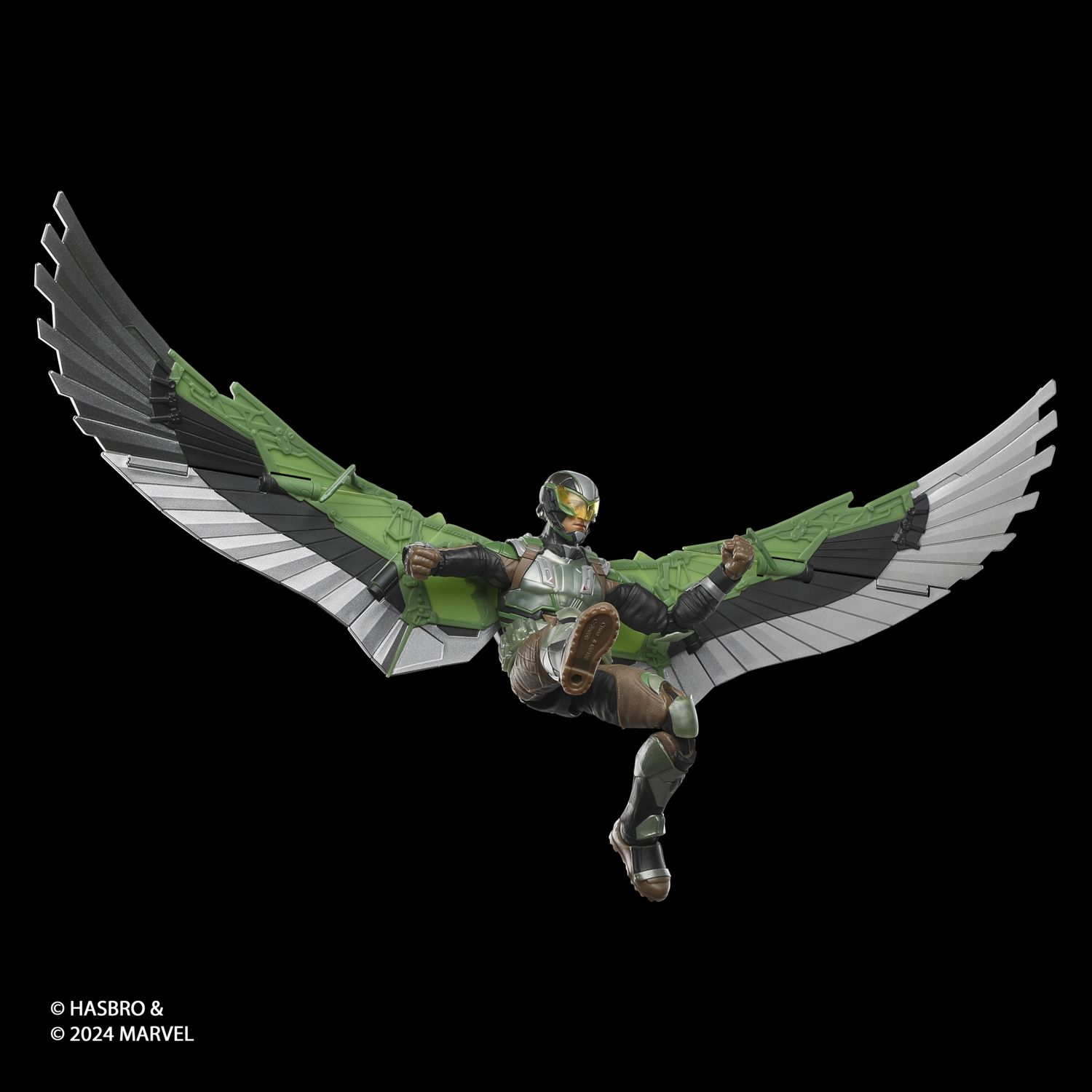 Action figure falcon marvel legends – 15 cm, accessori e snodi - captain america: brave new world  - hasbro collectible - Avengers