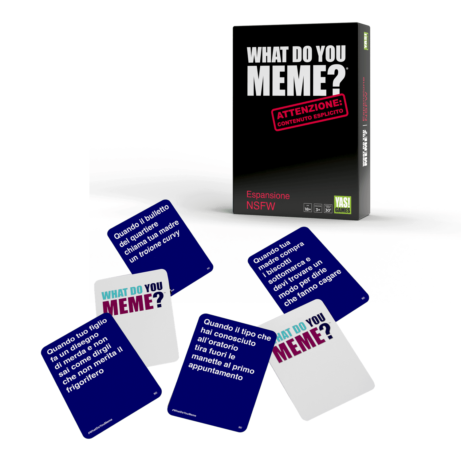 What do you meme? espansione nsfw - yas!games - l'unico in italiano - ROCCO GIOCATTOLI