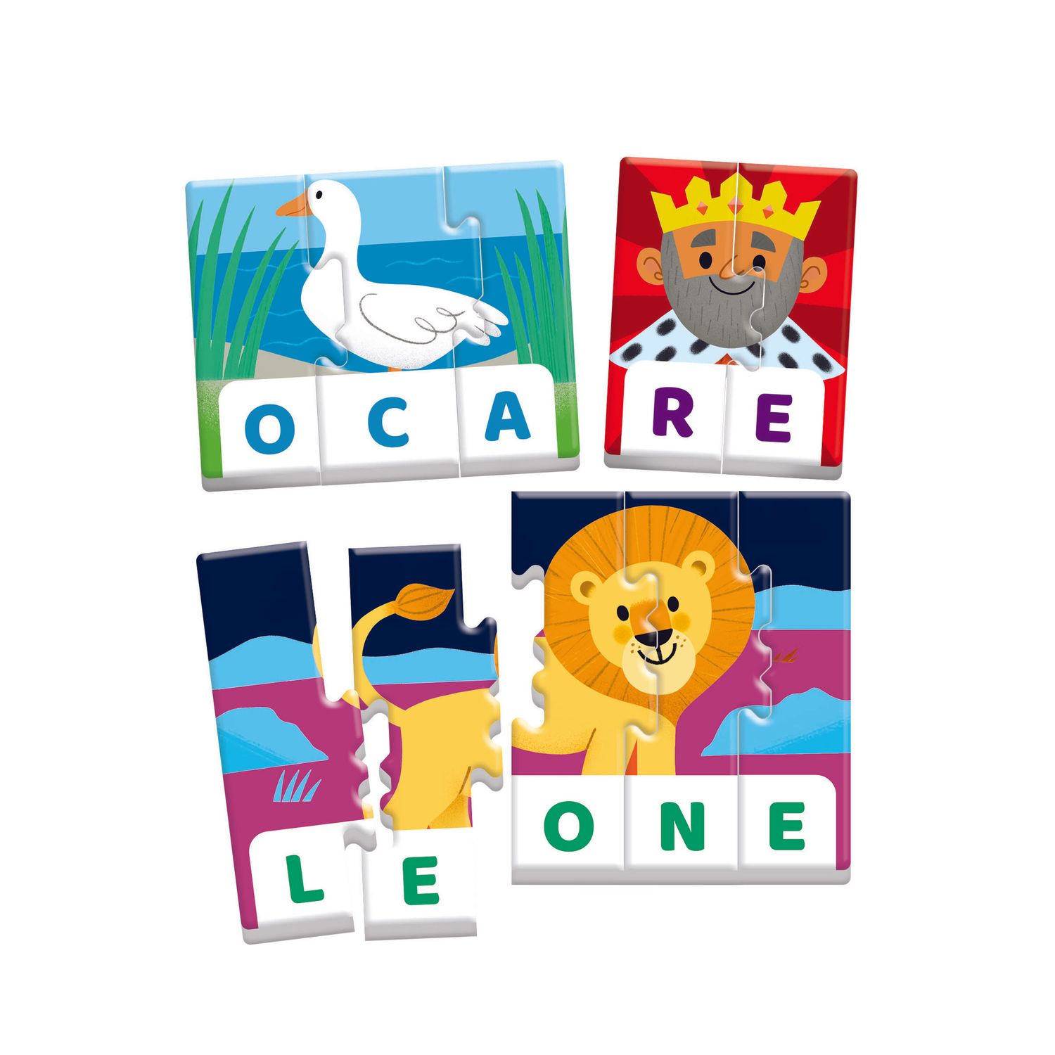 Clementoni lettere e parole 16845 – gioco educativo lettere per bambini - SAPIENTINO