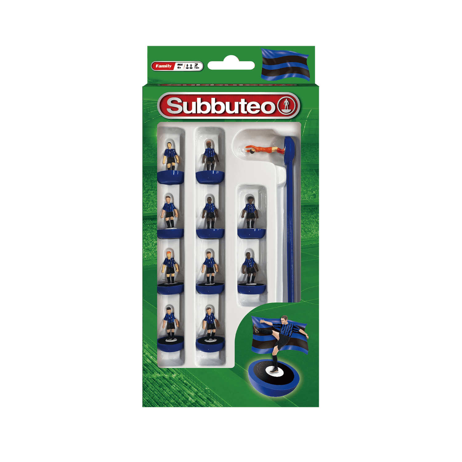 Subbuteo - squadra singola assortita in 5 colori per tante partite avvincenti! - ROCCO GIOCATTOLI