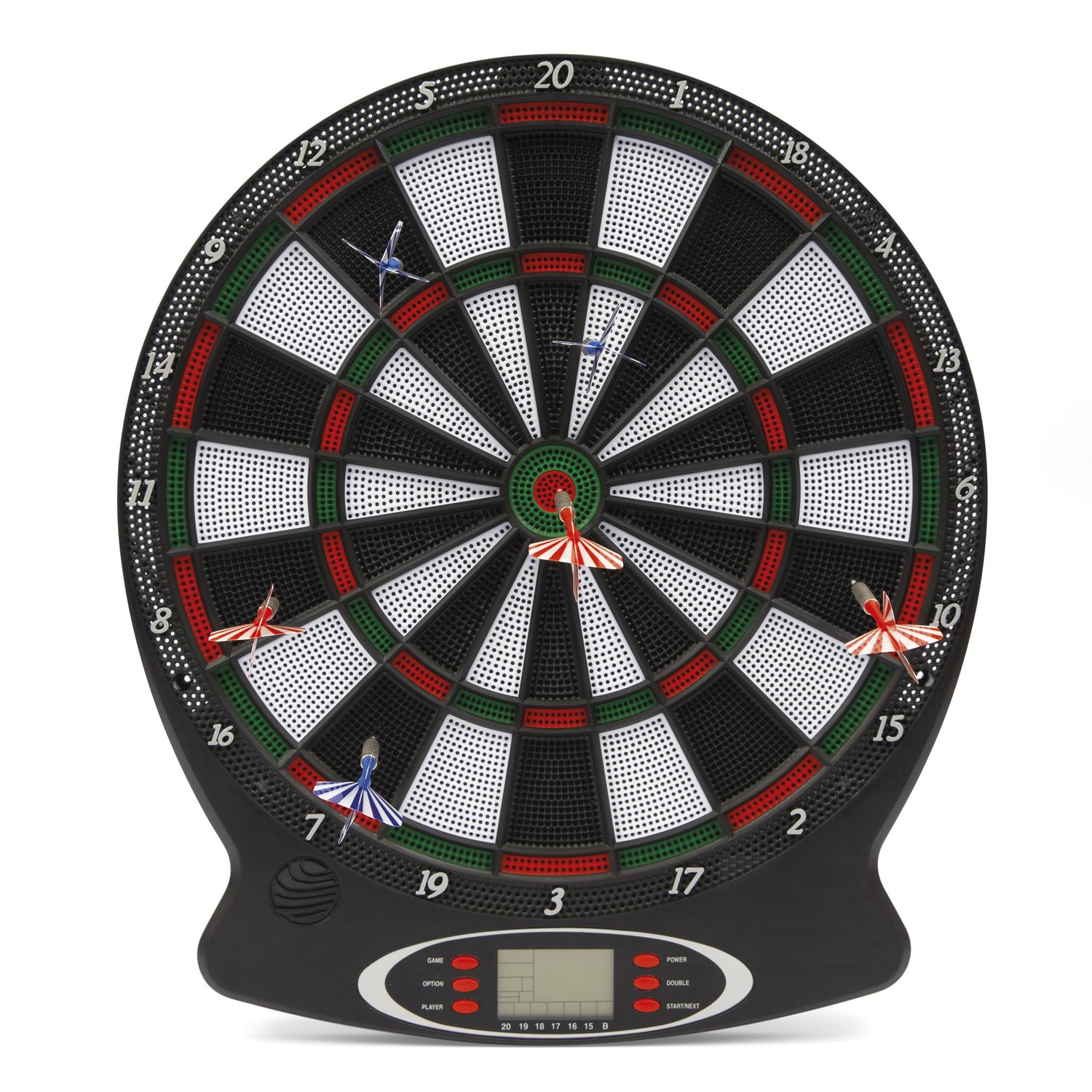 Bersaglio elettronico 38cm con 12 freccette incluse - SUN&SPORT