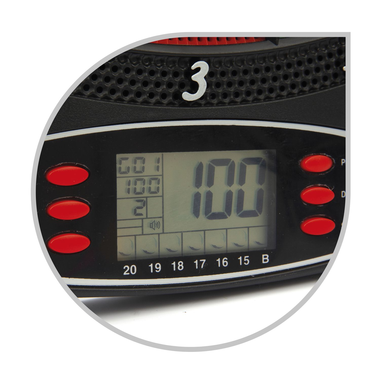 Bersaglio elettronico 38cm con 12 freccette incluse - SUN&SPORT