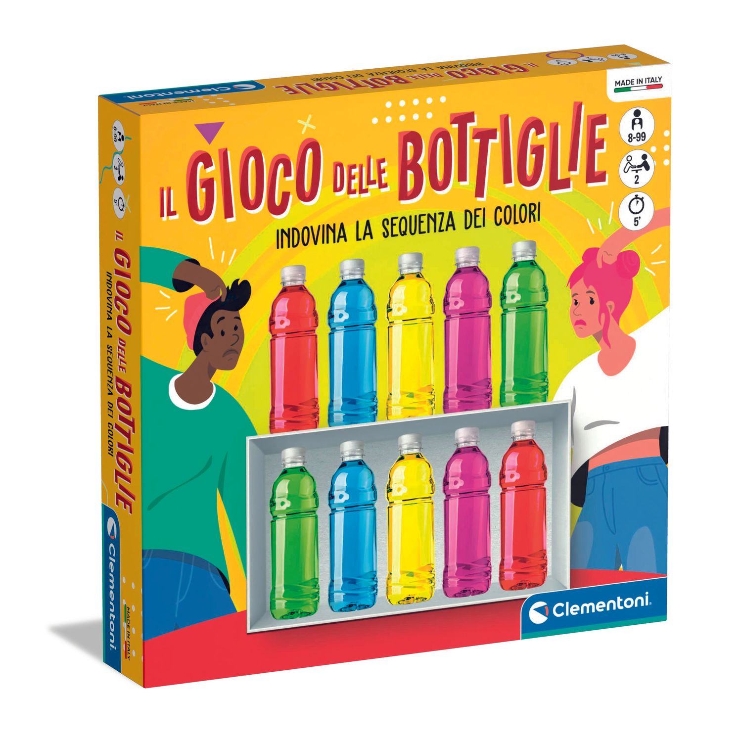 Clementoni scienza & gioco il gioco delle bottiglie 81642 – gioco educativo creativo - CLEMENTONI