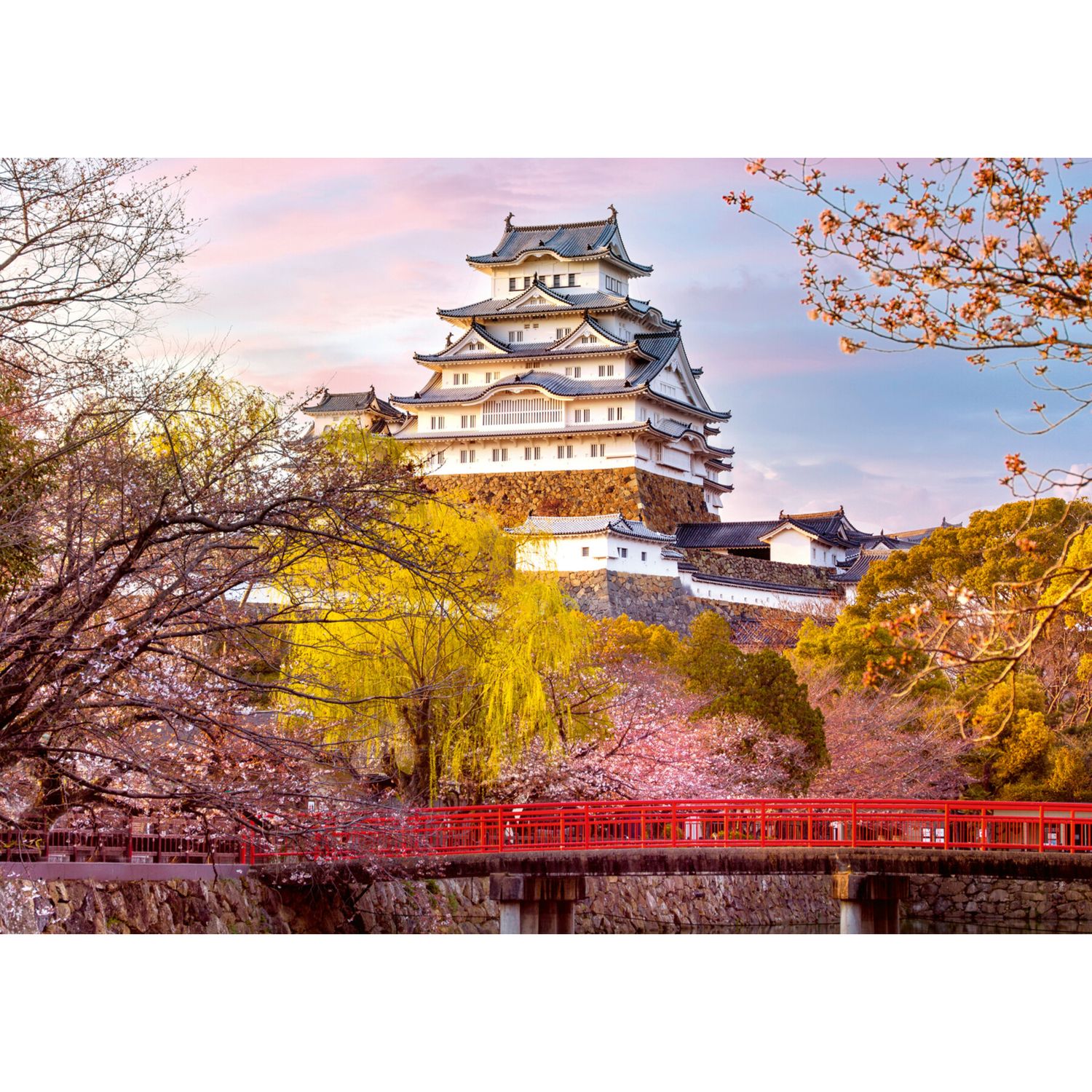 Ravensburger puzzle himeji castle - 1000 pezzi - meraviglia del giappone - RAVENSBURGER