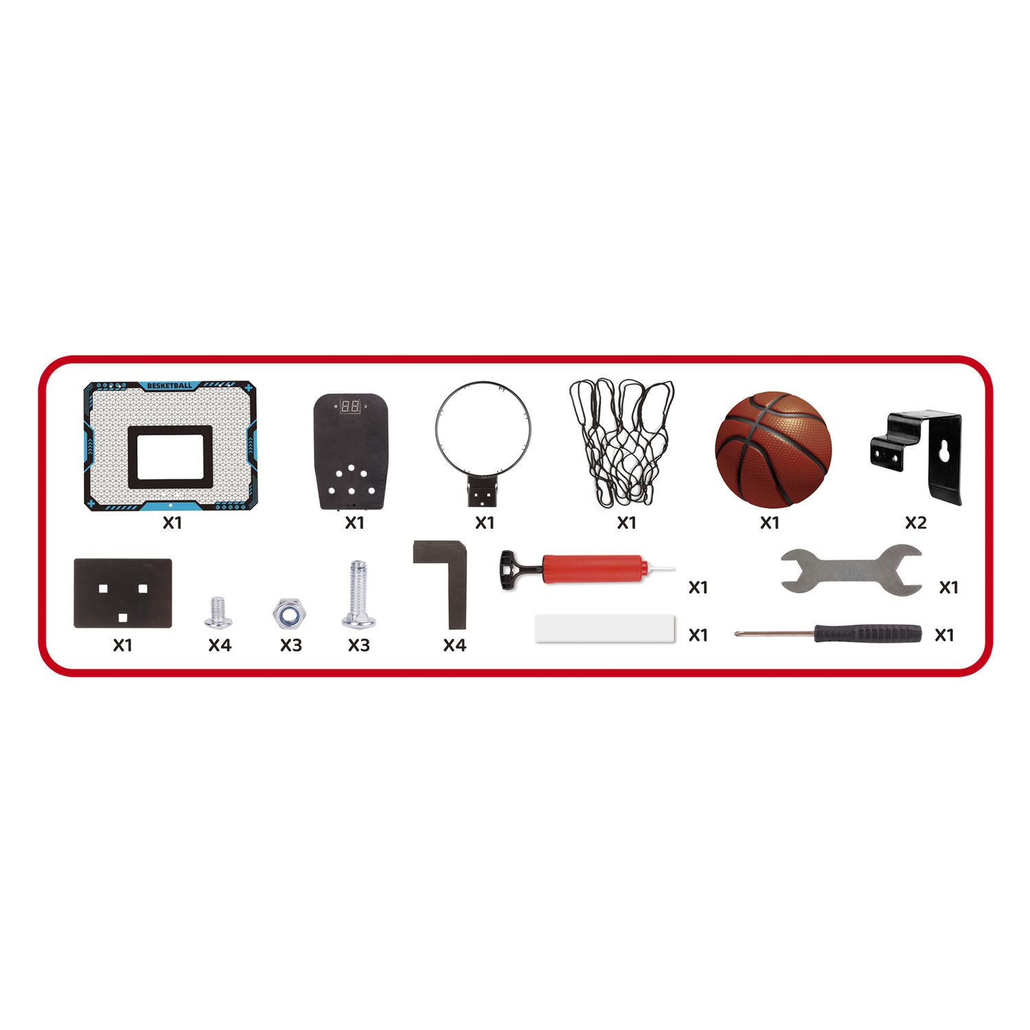 Tabellone da basket elettronico sun&sport – divertimento in casa - SUN&SPORT