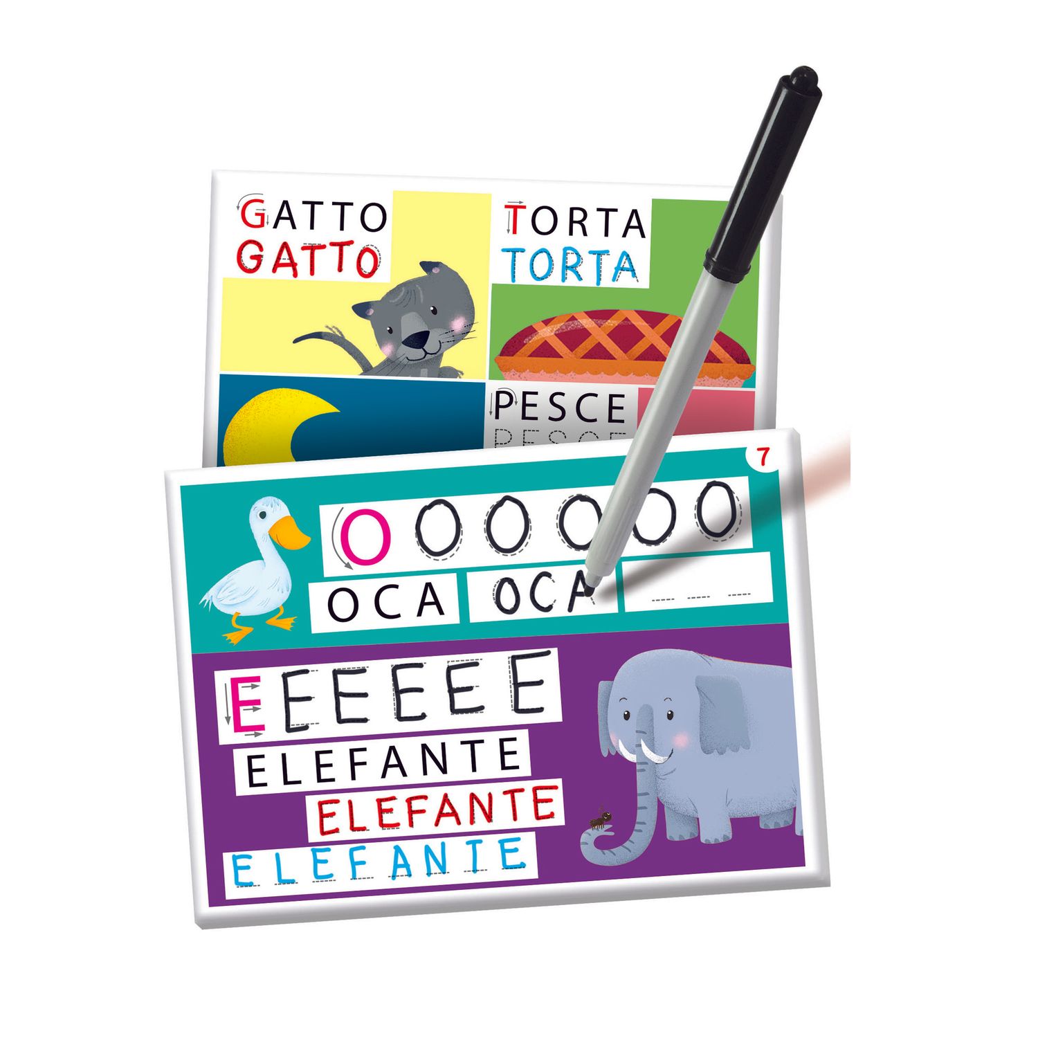 Clementoni imparo a scrivere 16844 – gioco educativo scrittura per bambini - SAPIENTINO