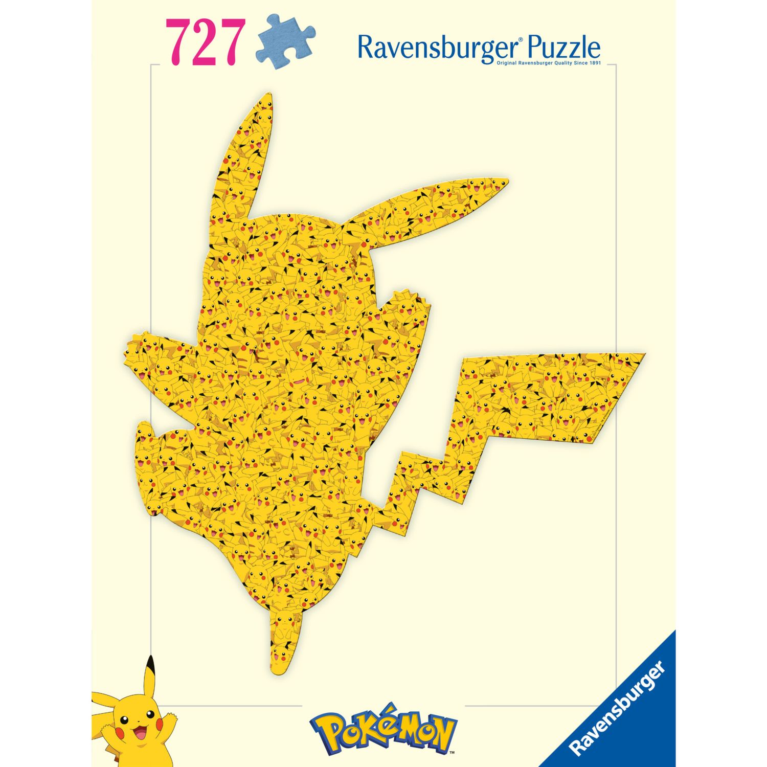 Ravensburger puzzle pokémon pikachu - 727 pezzi - regalo perfetto per collezionisti - RAVENSBURGER