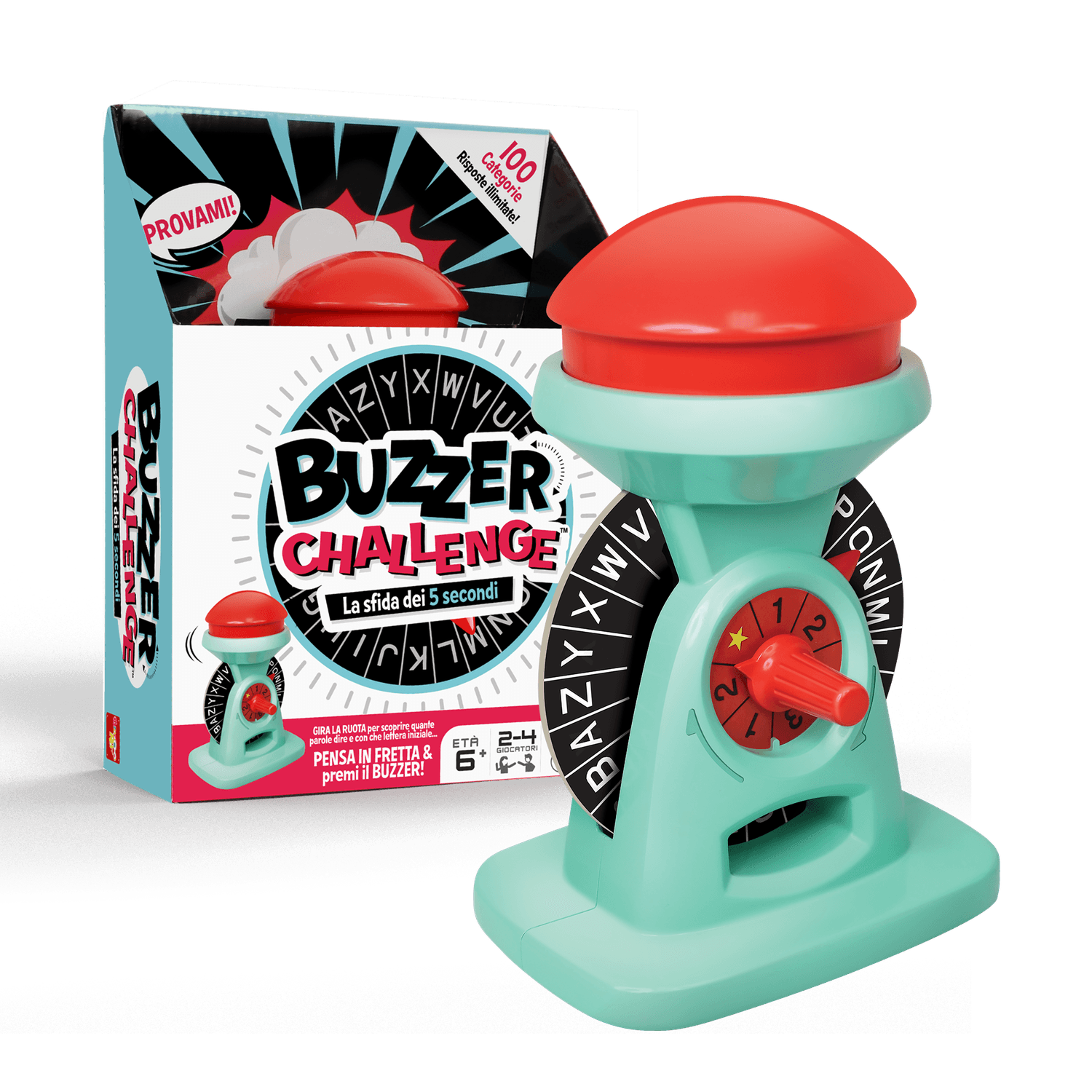 Buzzer challenge - giocoro' - gioco da tavolo per tutta la famiglia - ROCCO GIOCATTOLI