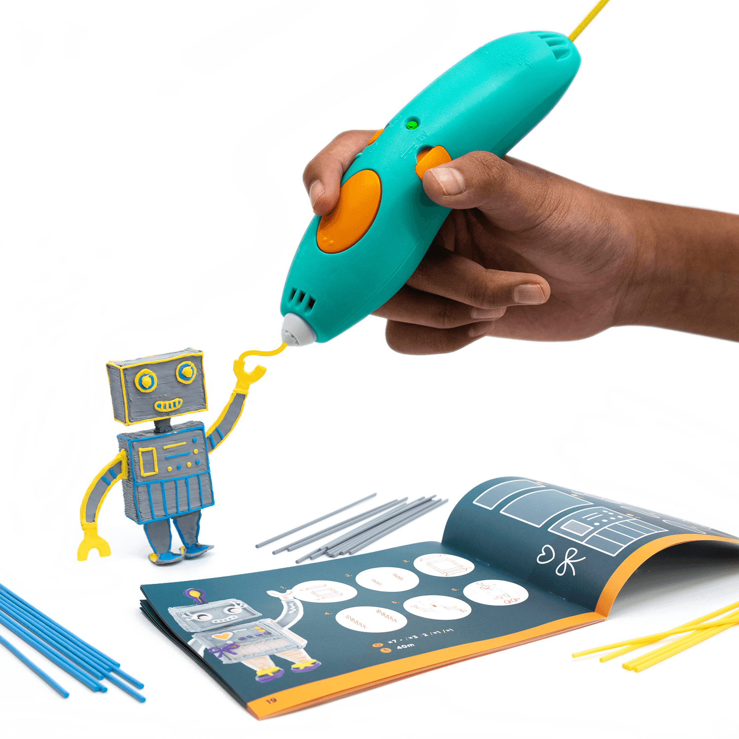 3doodler start+ set penna base: i tuoi sogni in 3d - ROCCO GIOCATTOLI